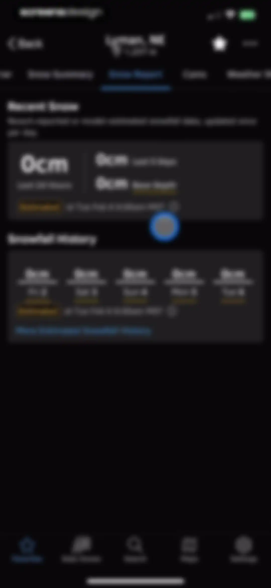 OpenSnow screen 31