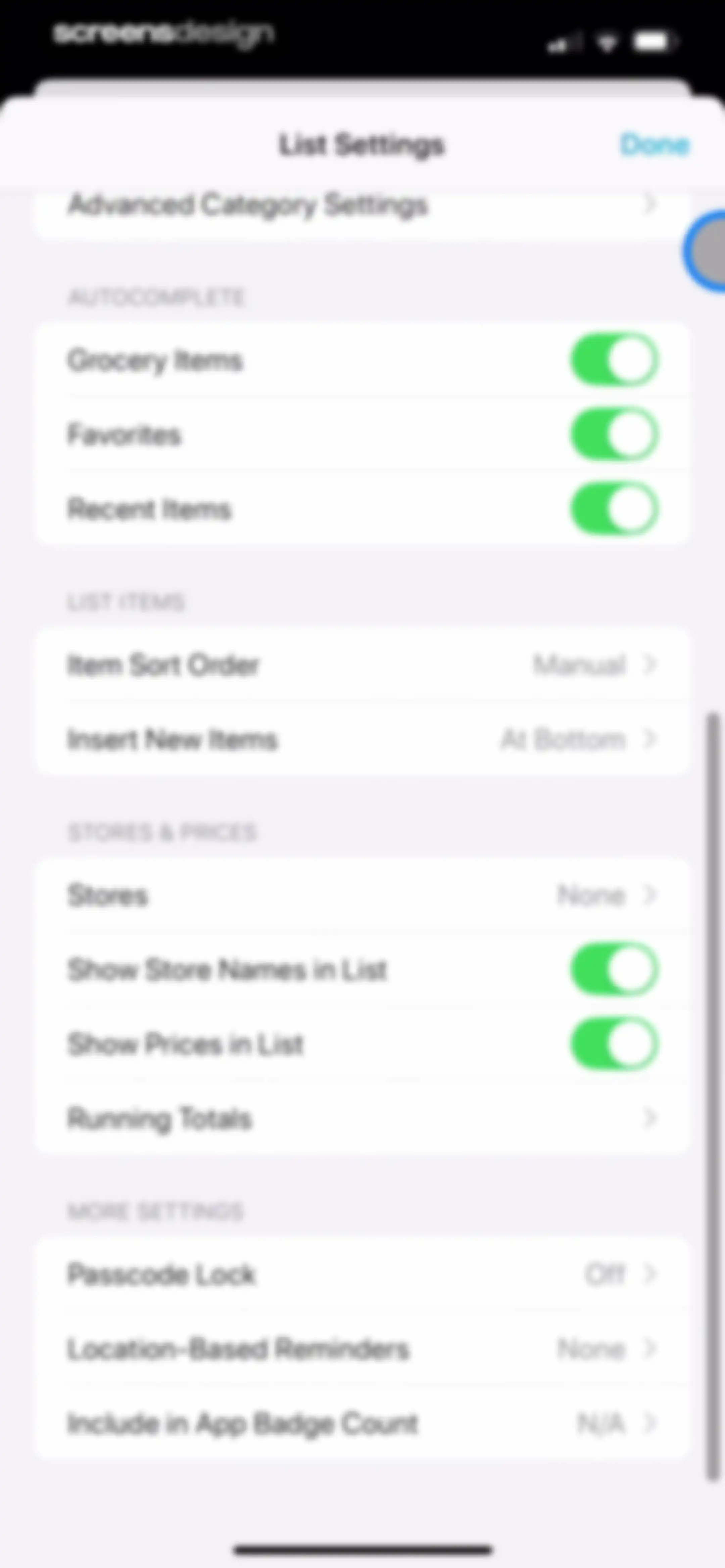 AnyList: Grocery Shopping List screen 62