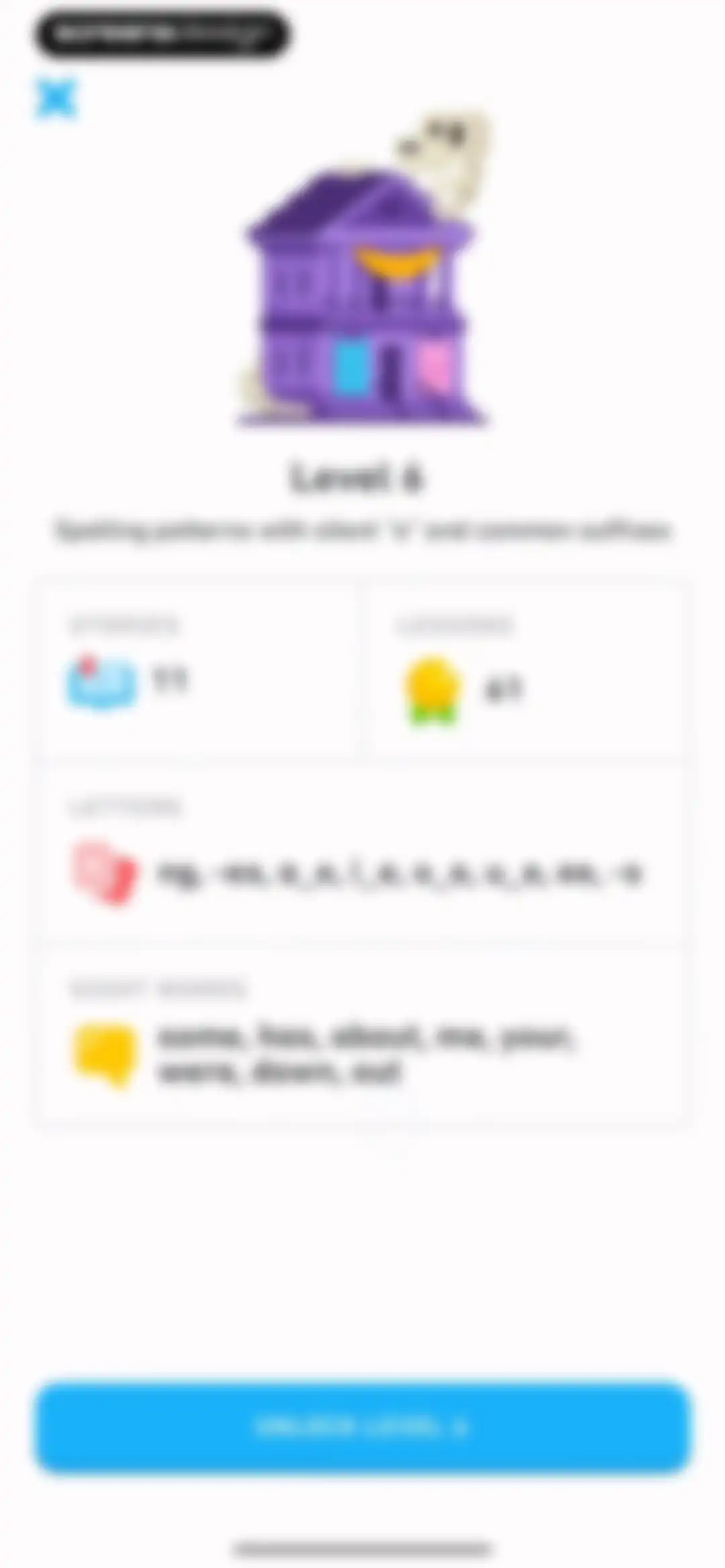 Learn to Read - Duolingo ABC screen 98