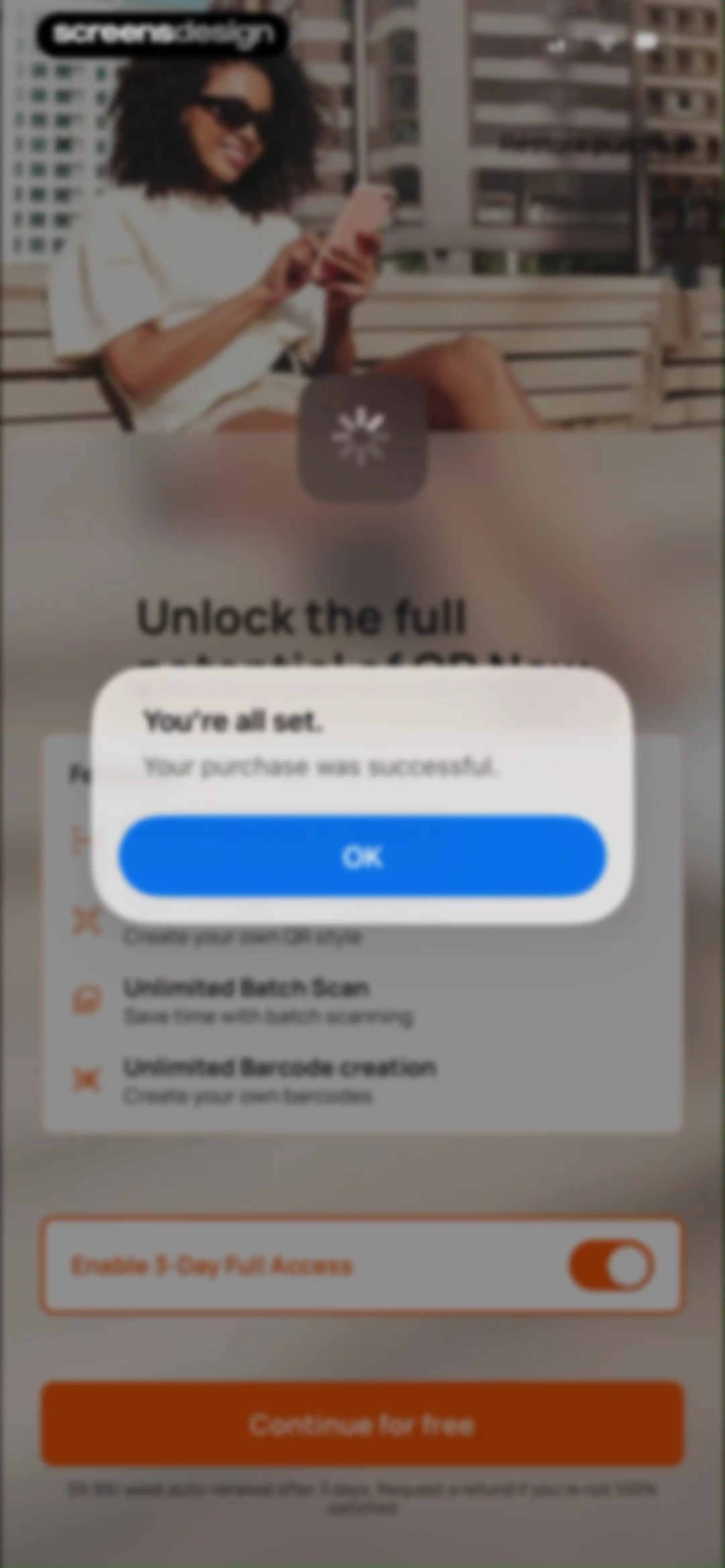 QR Code Reader＊Barcode Scanner screen 6