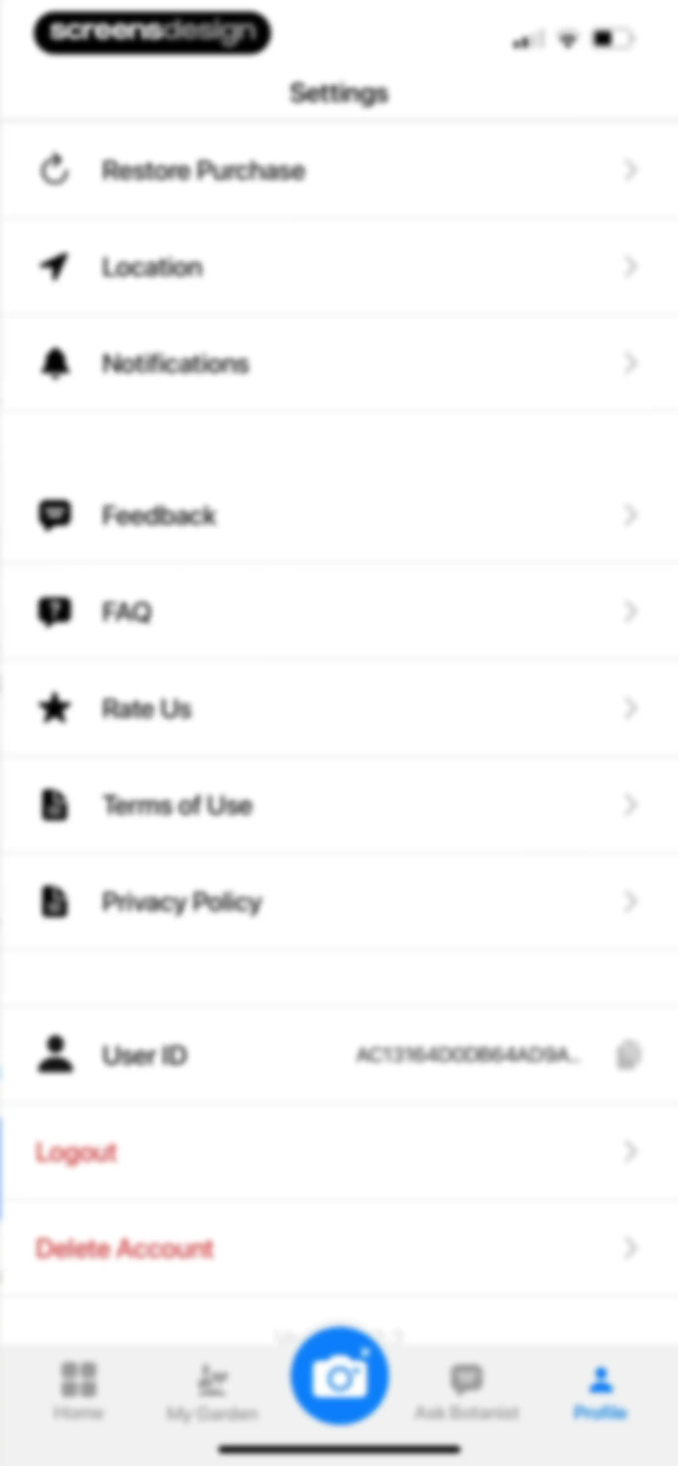 Plant App: Plant Identifier screen 175