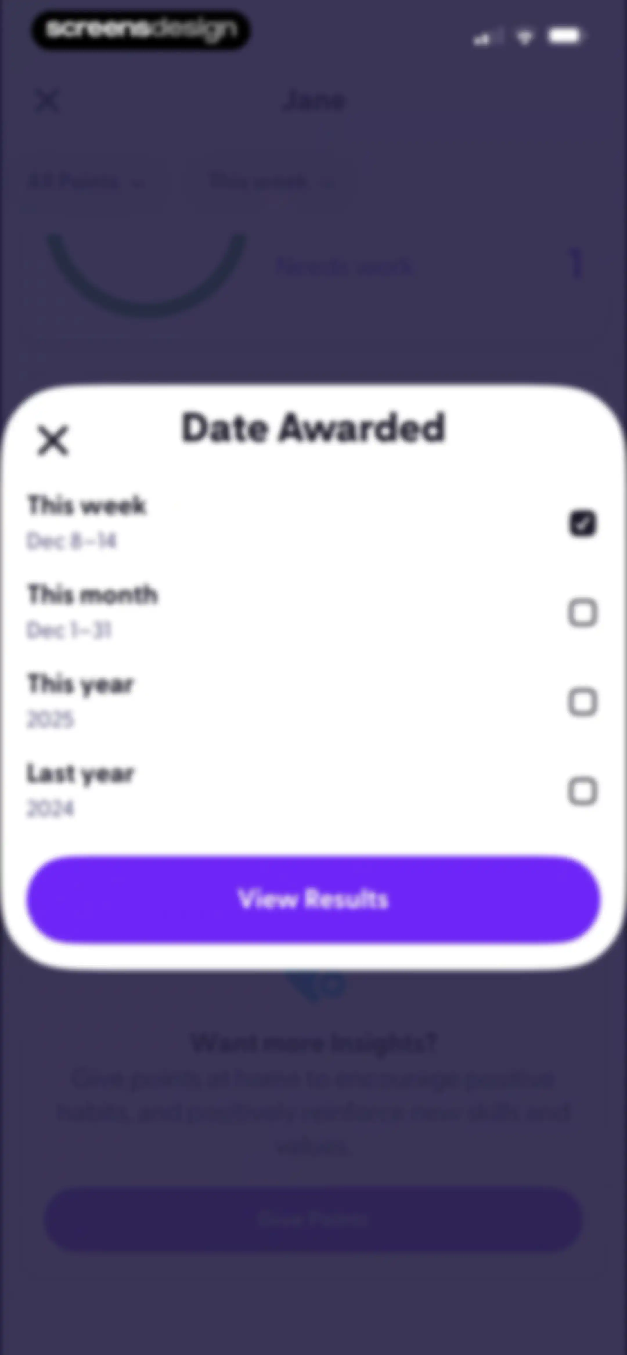ClassDojo screen 62