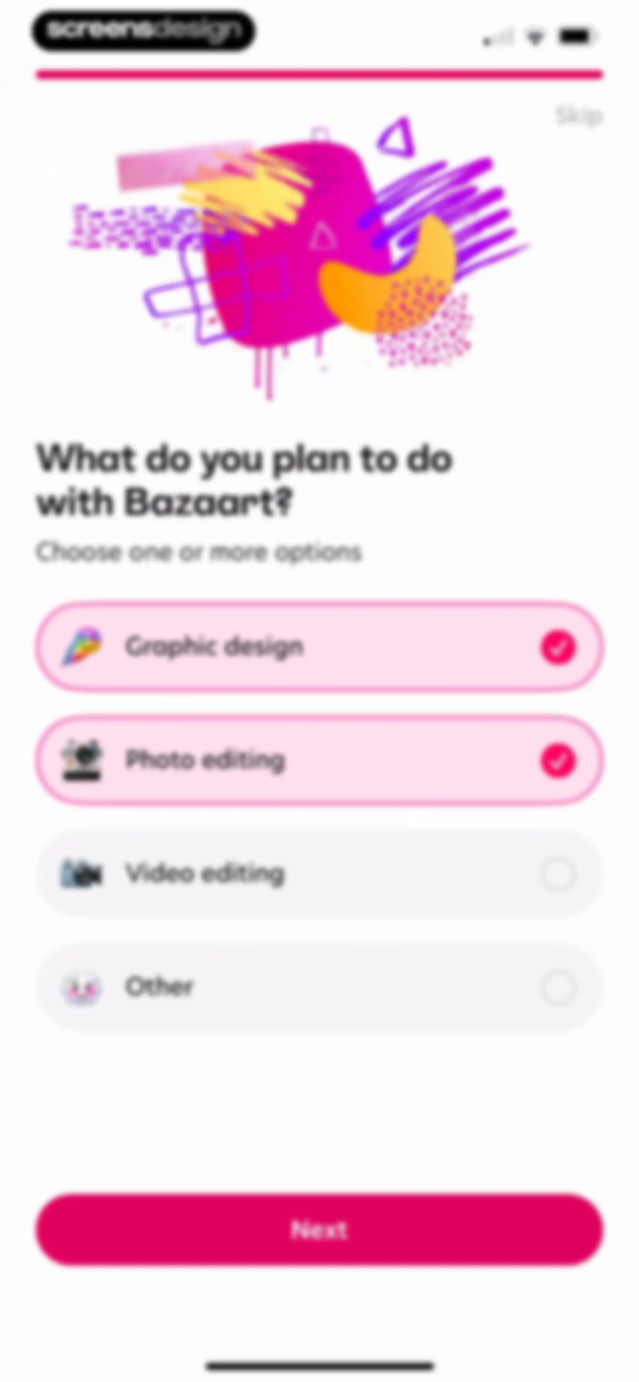 Bazaart AI Photo Editor Design screen 9