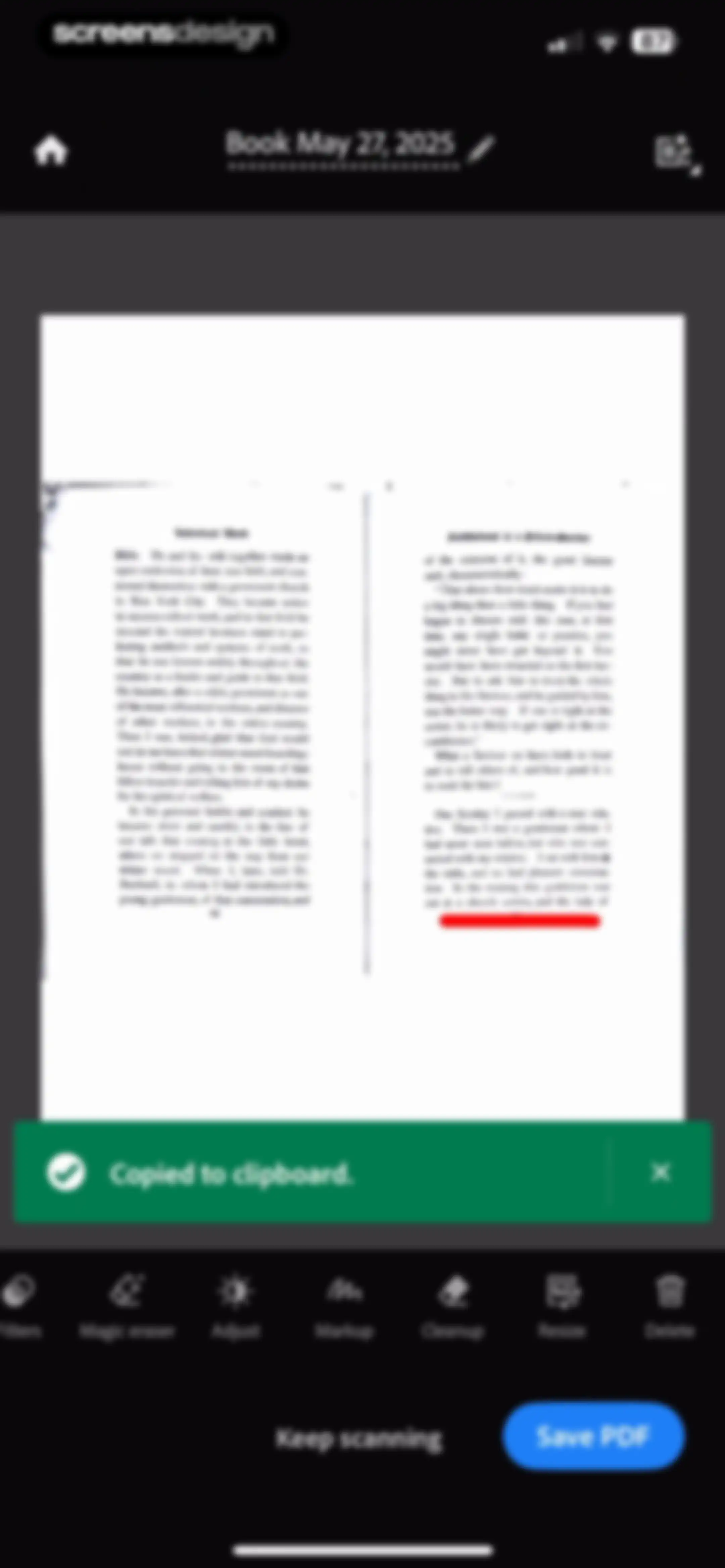Adobe Scan: PDF & OCR Scanner screen 48