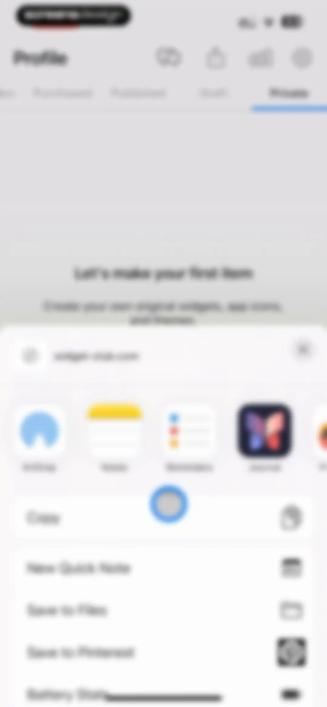 WidgetClub:Widget, Theme, Icon screen 96