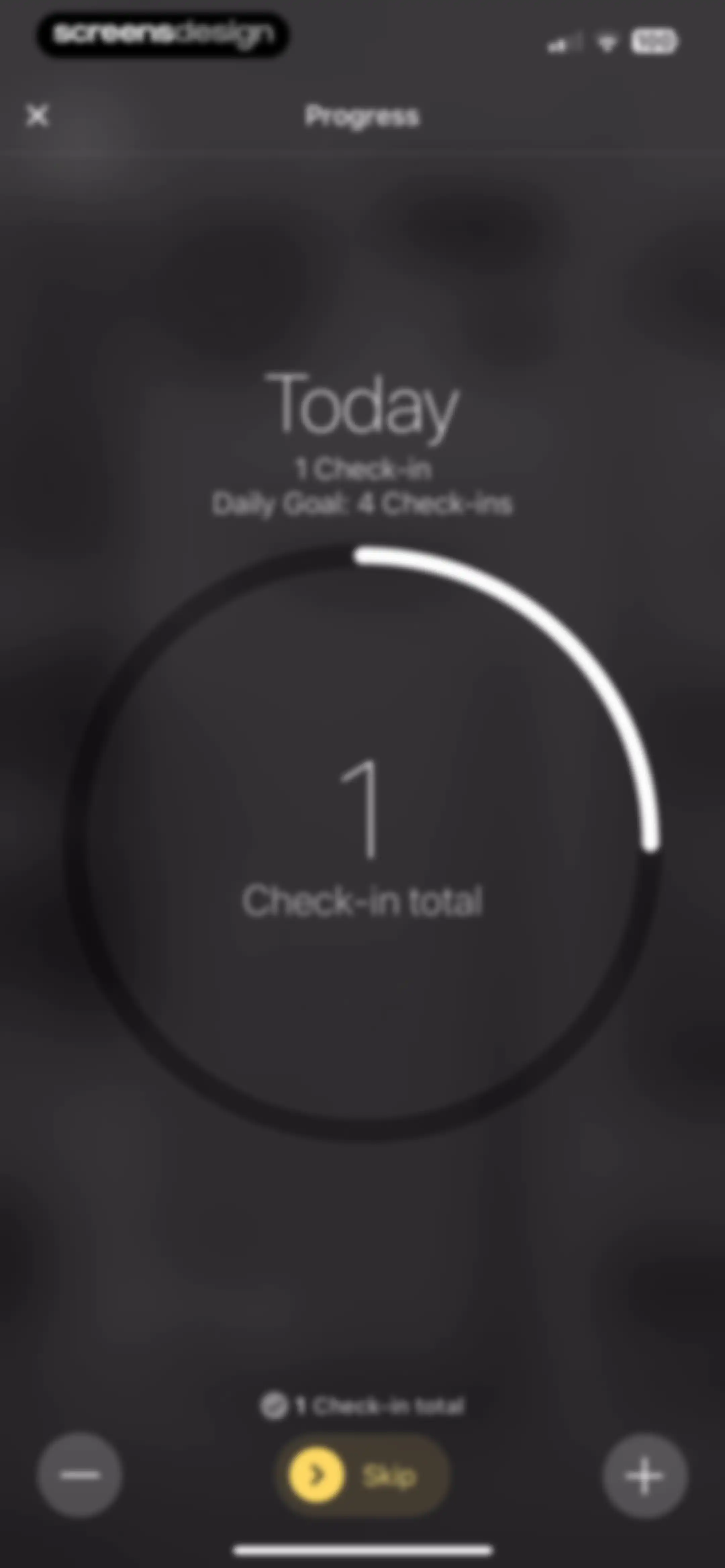 Today Habit tracker screen 19