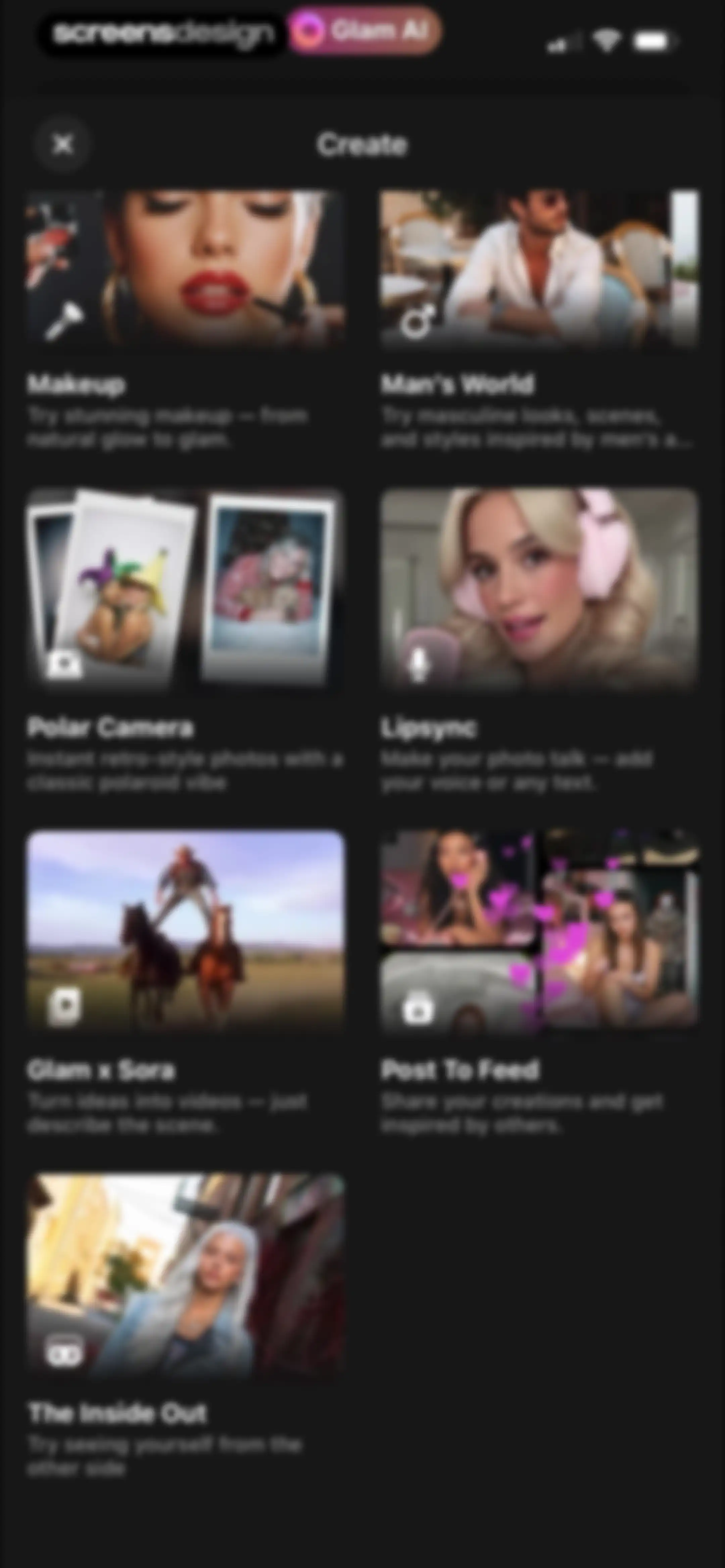 Glam AI: Video & Photo Editor screen 91