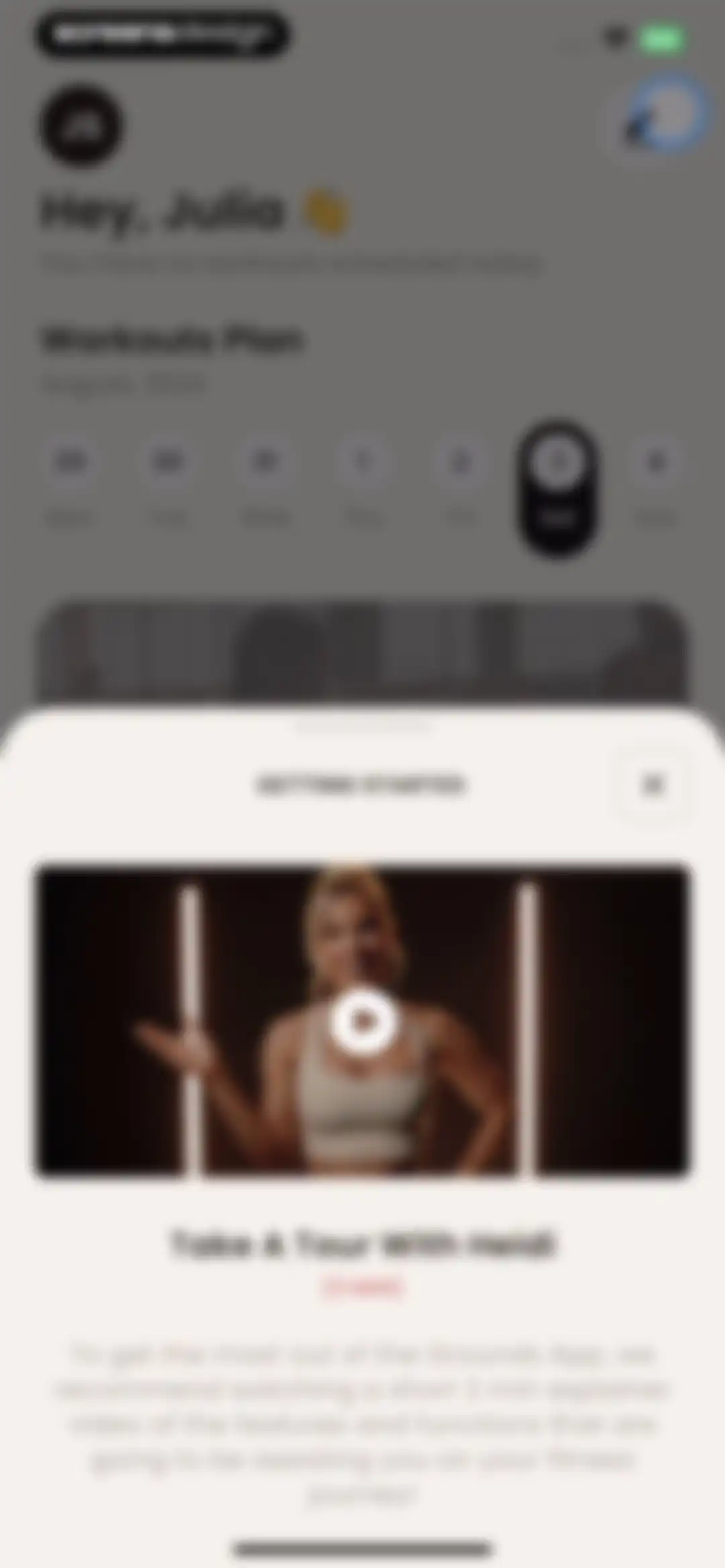 Grounds: Fitness App For Women screen 26