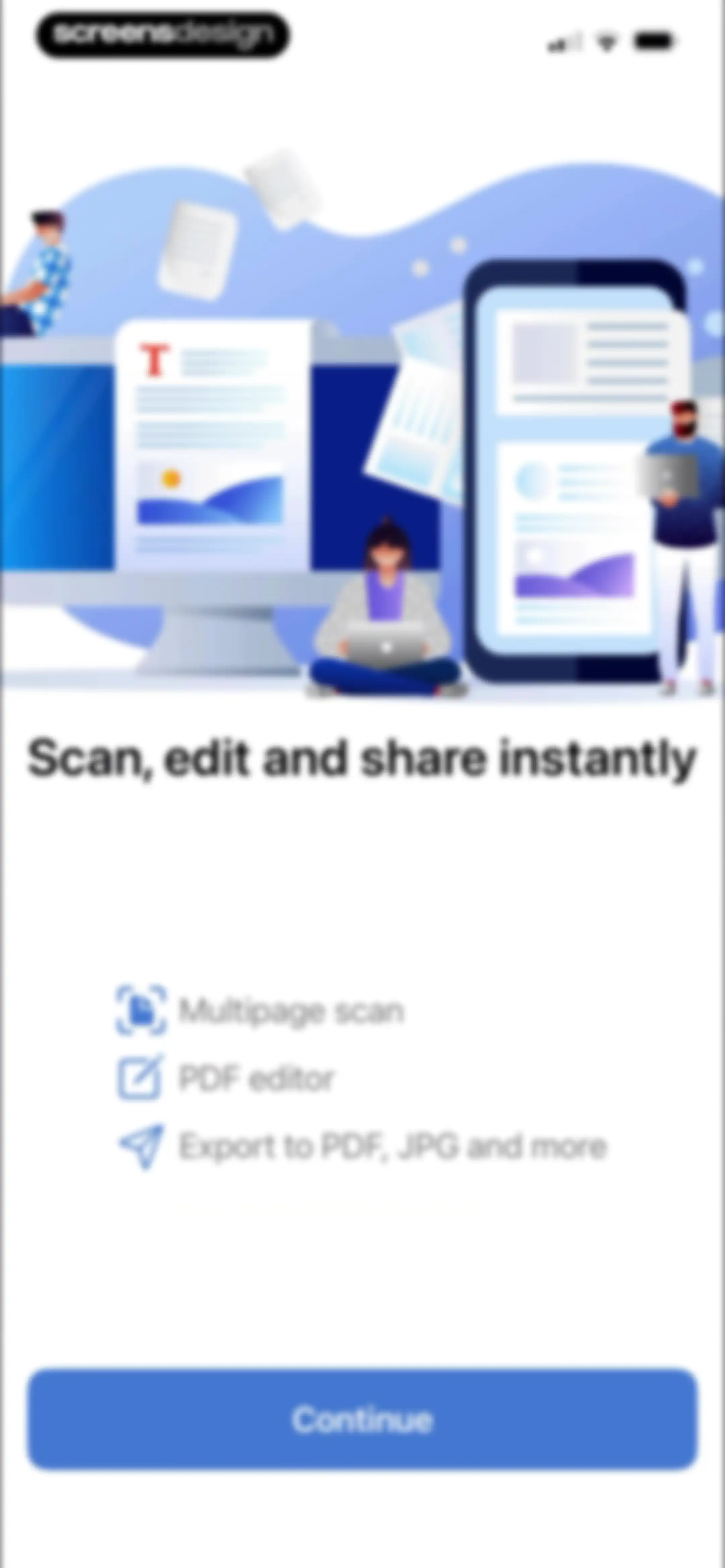 Scanner – Scan PDF & Document screen 3