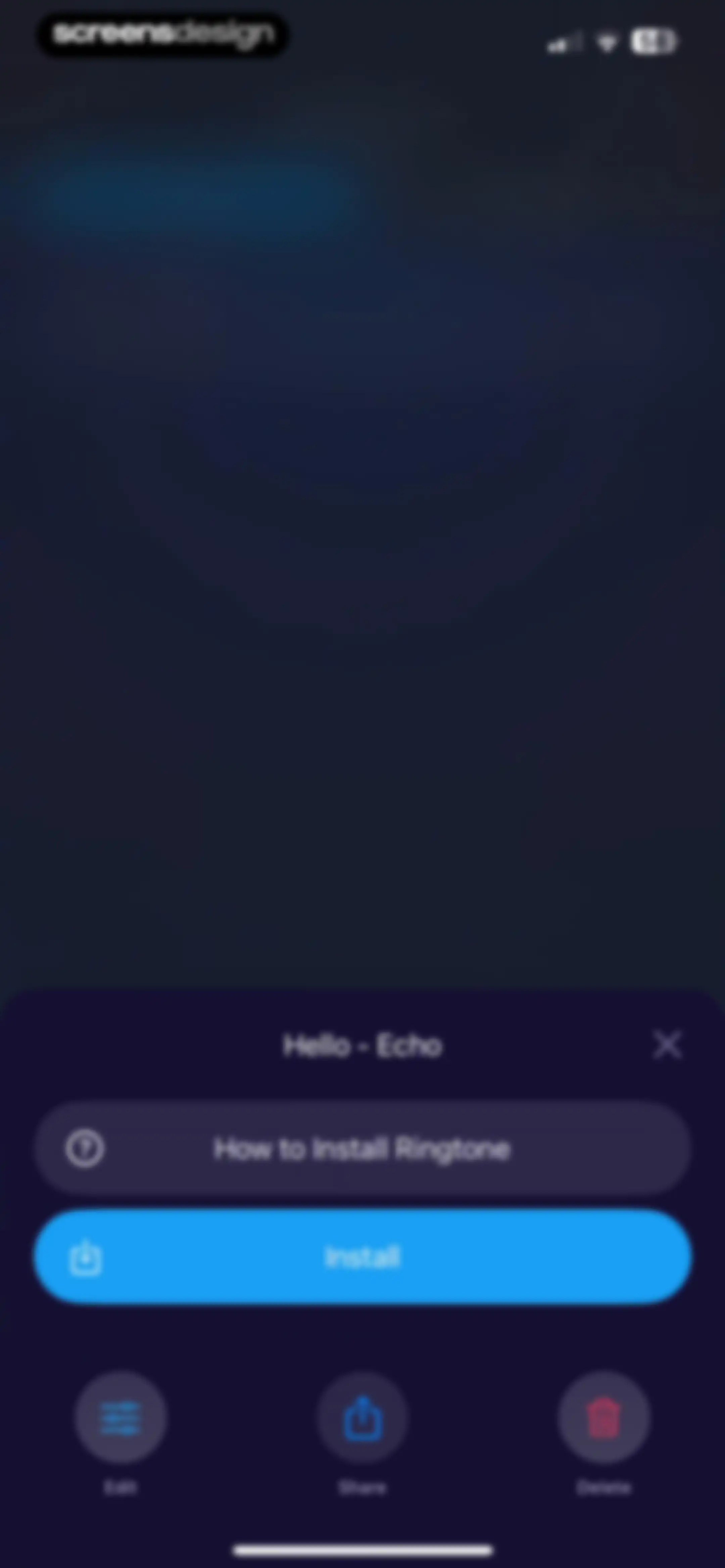 Ringtones for iphone: Ringtune screen 26
