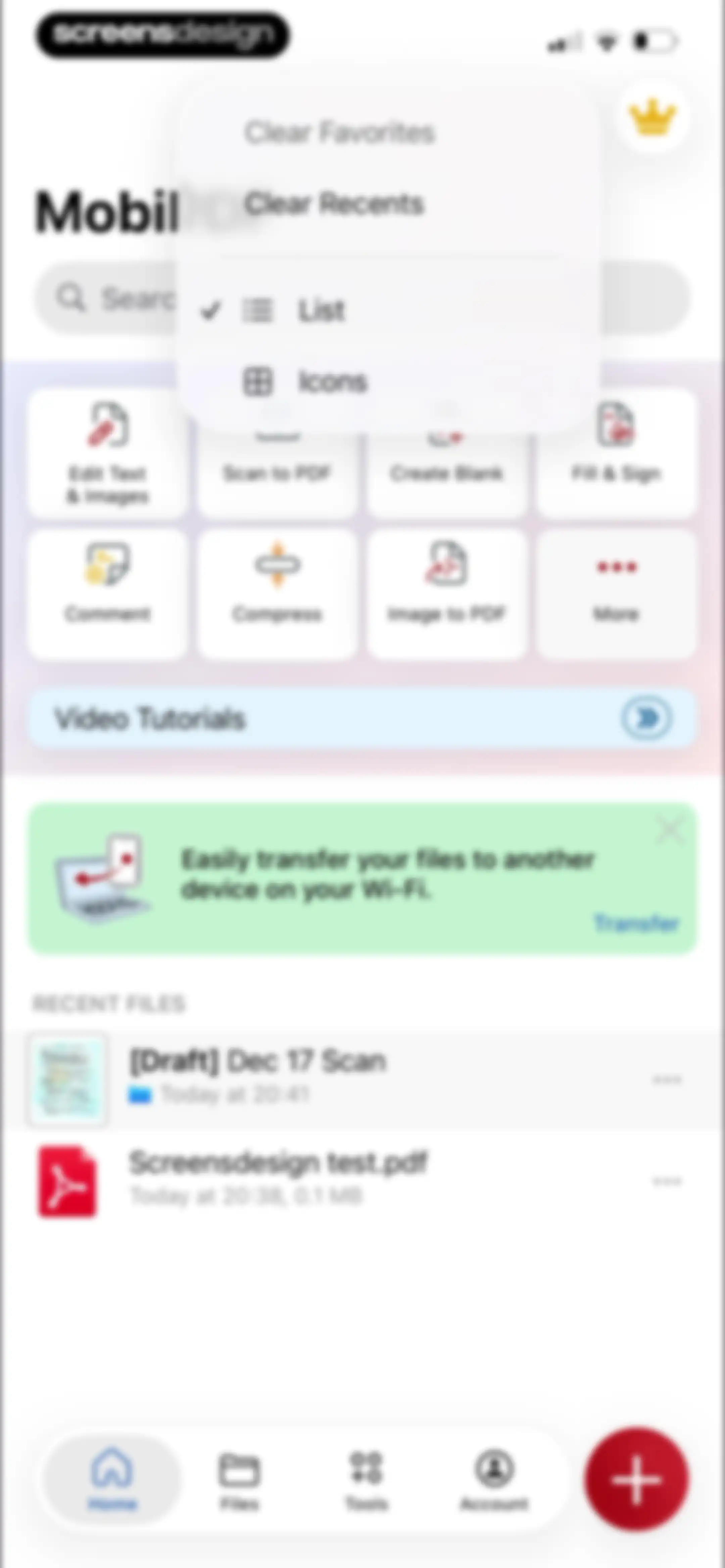MobiPDF・PDF Text Editor・Reader screen 98