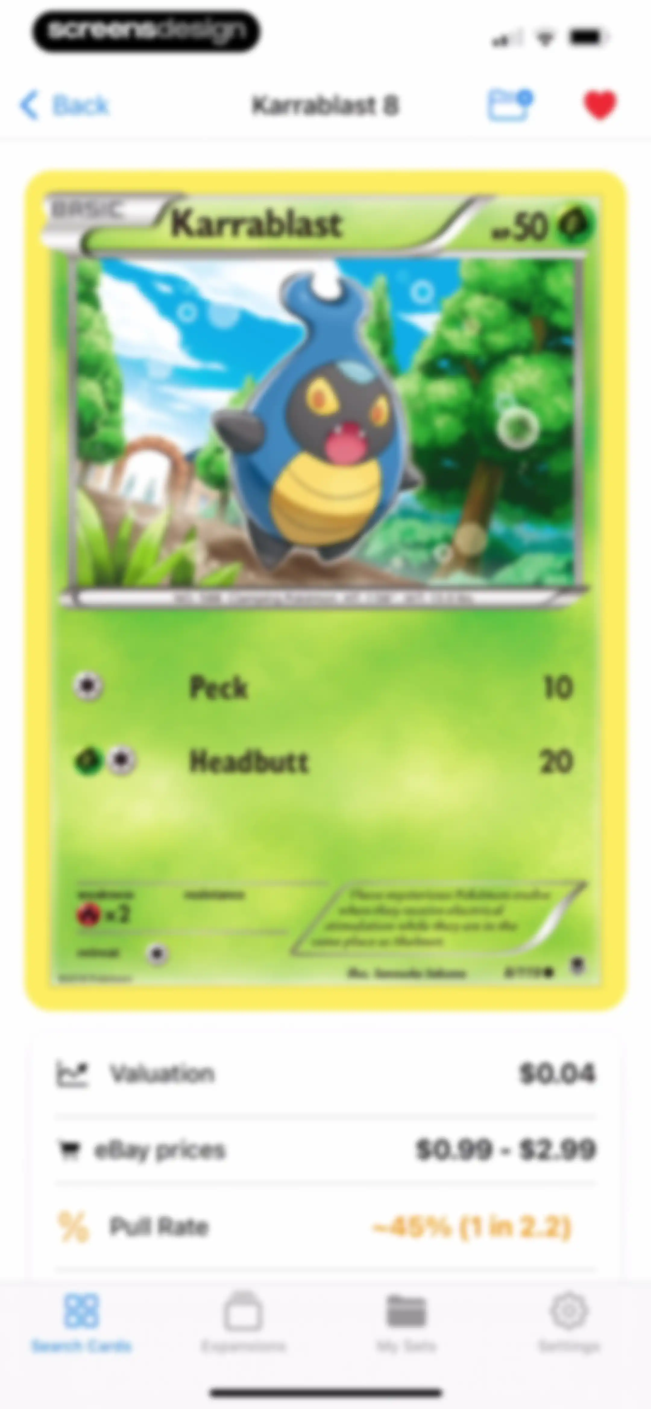 TCG Scanner Card - Pokechart screen 19