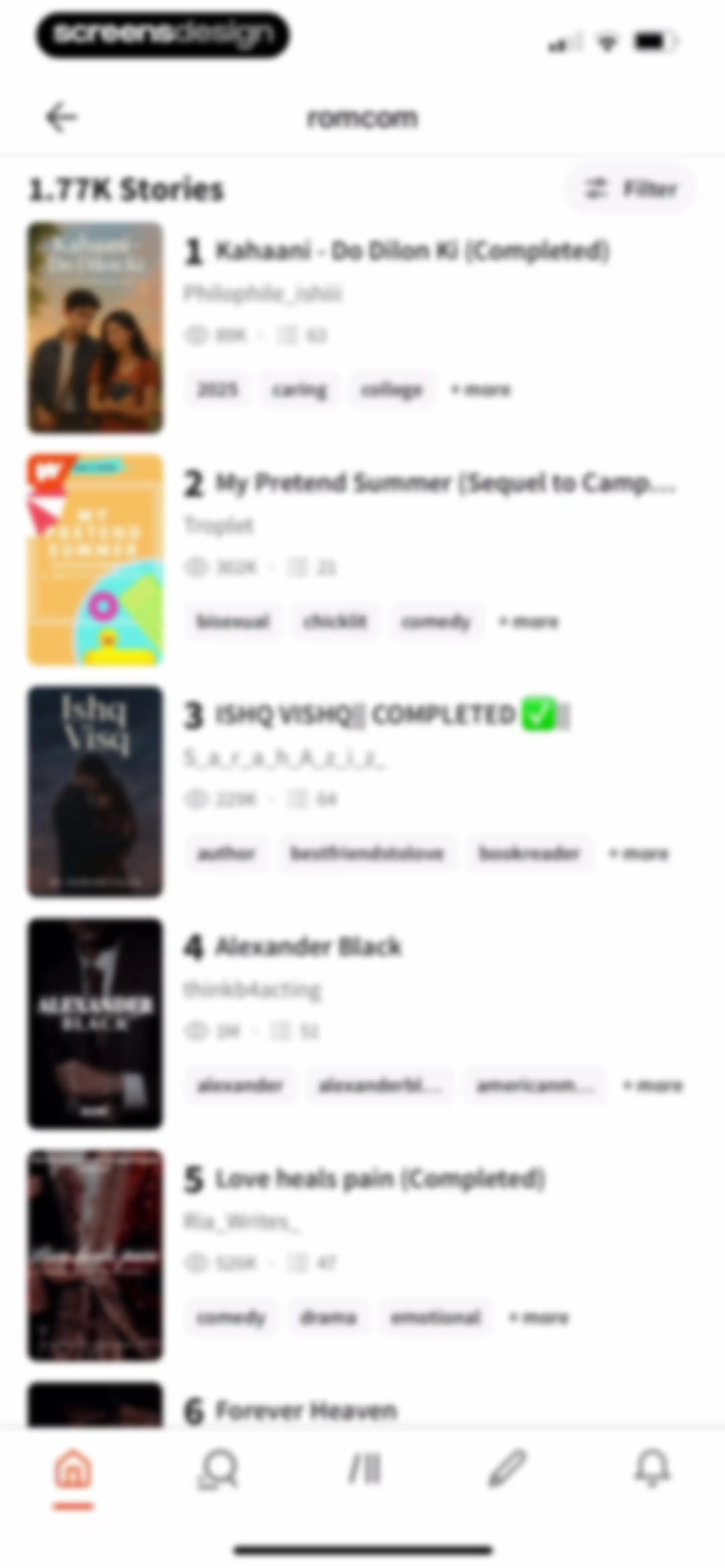 Wattpad - Read & Write Stories screen 19