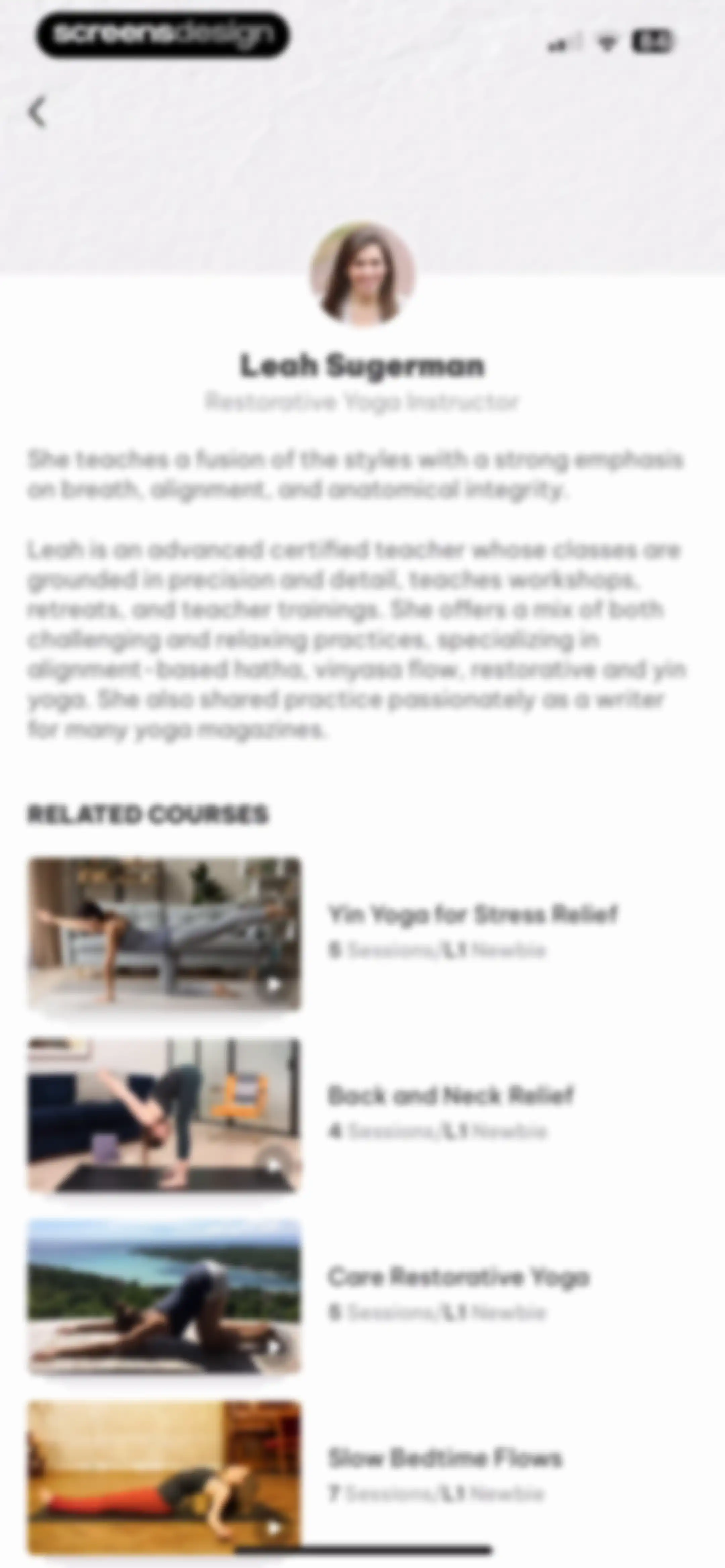 Daily Yoga: Yoga for Fitness® screen 99