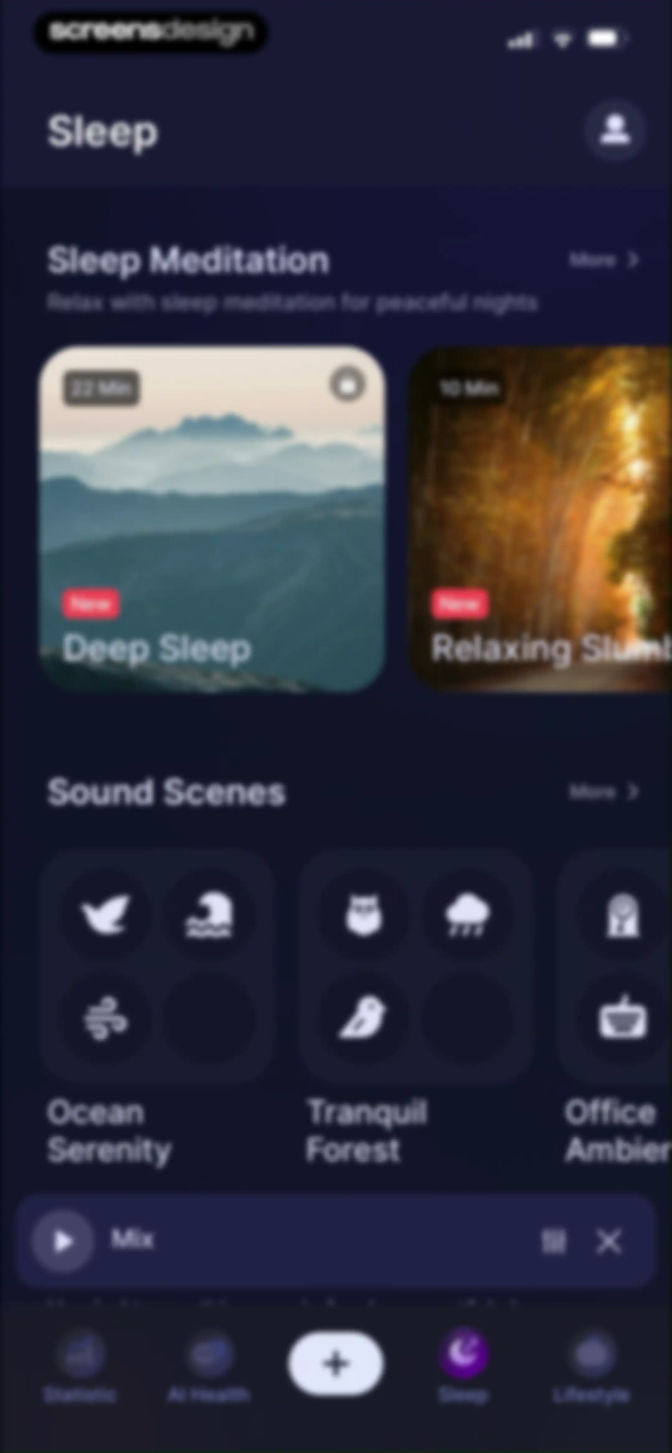 Harmoni - Health & Sleep screen 90