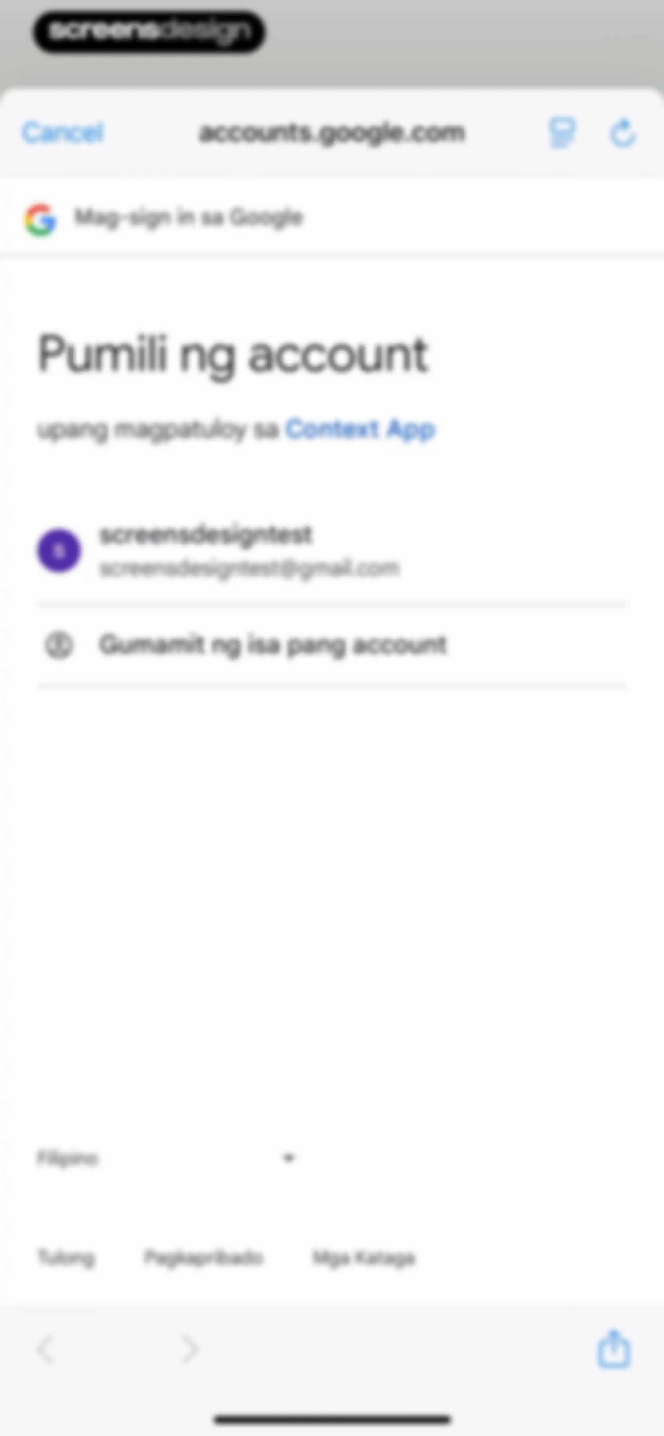 Reverso translate and learn screen 6