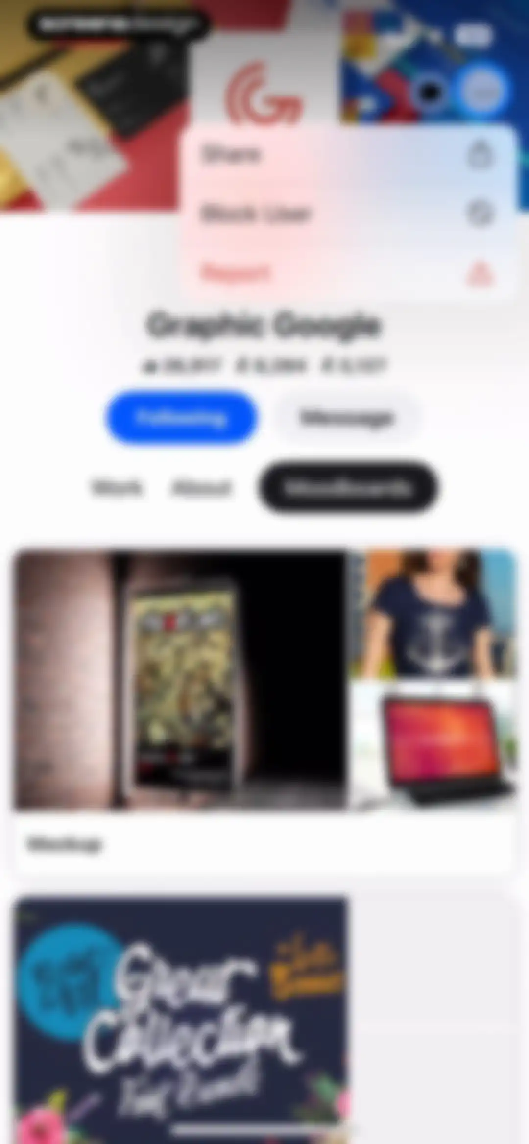 Behance – Creative Portfolios screen 37