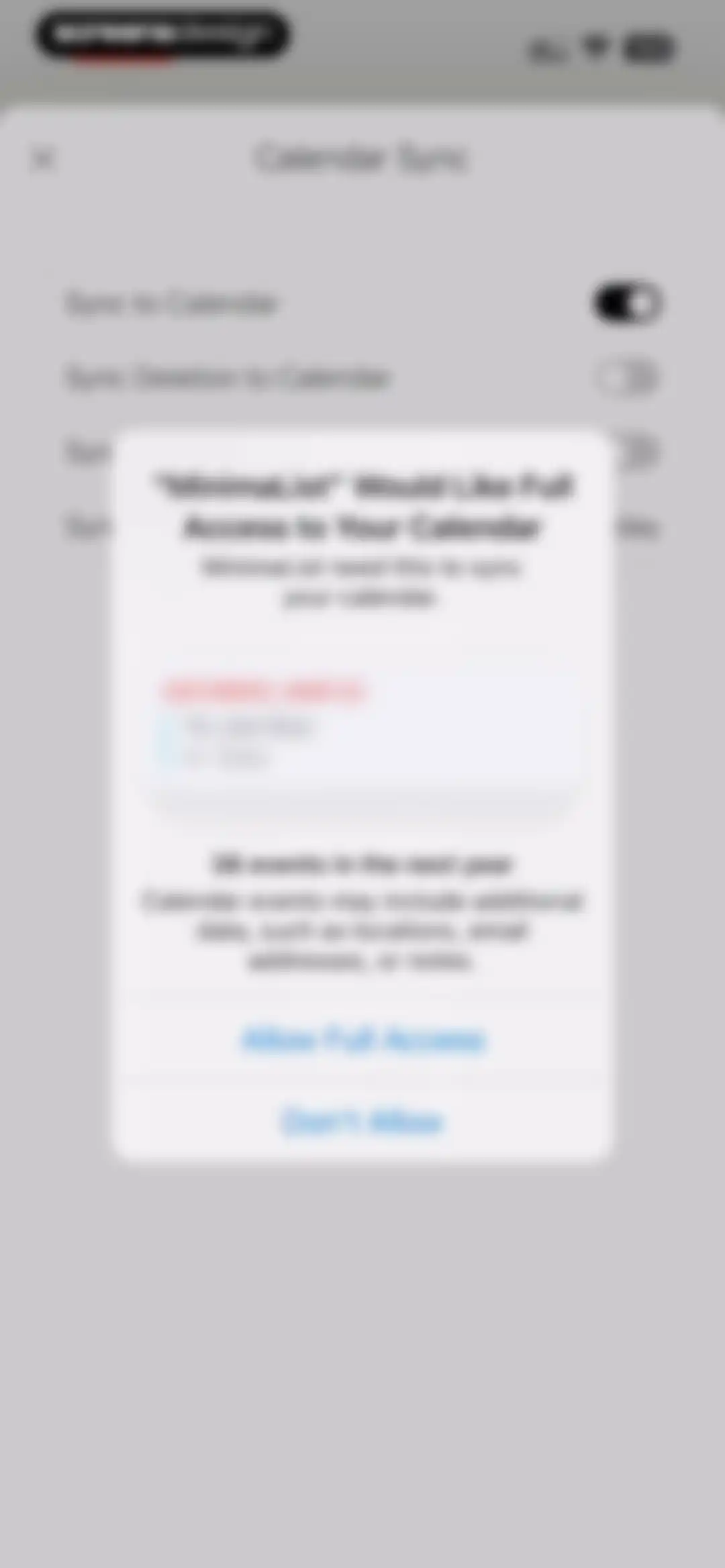 To Do List MinimaList & Widget screen 104