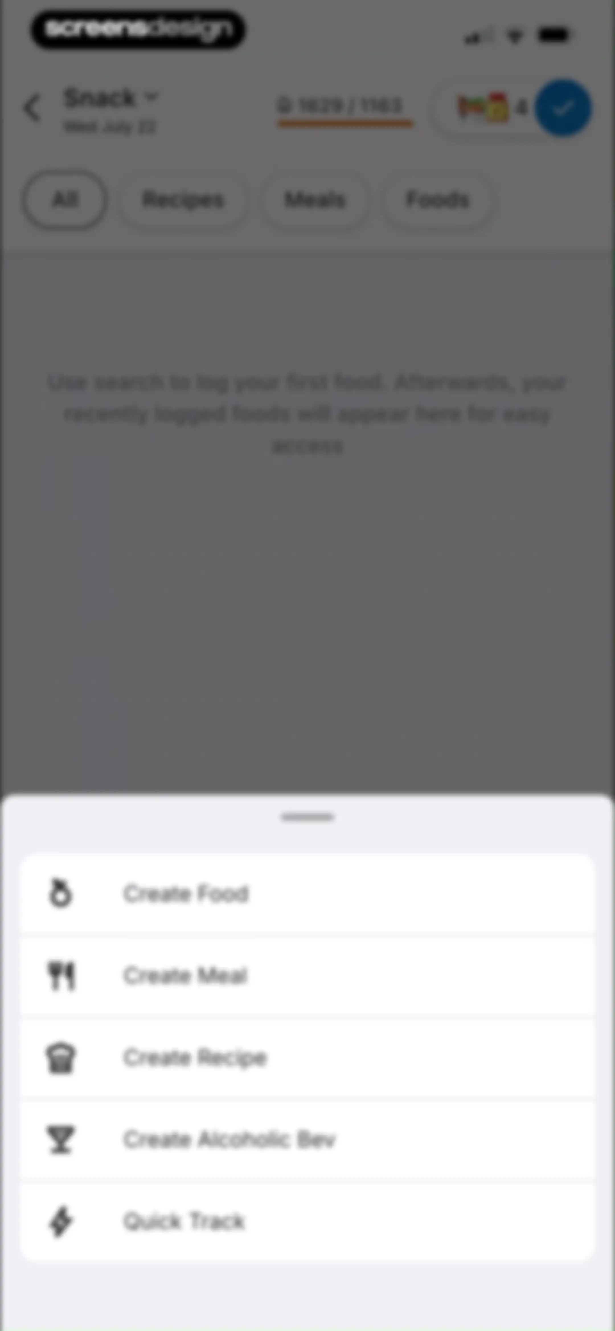 MacrosFirst - Macro Tracker screen 58