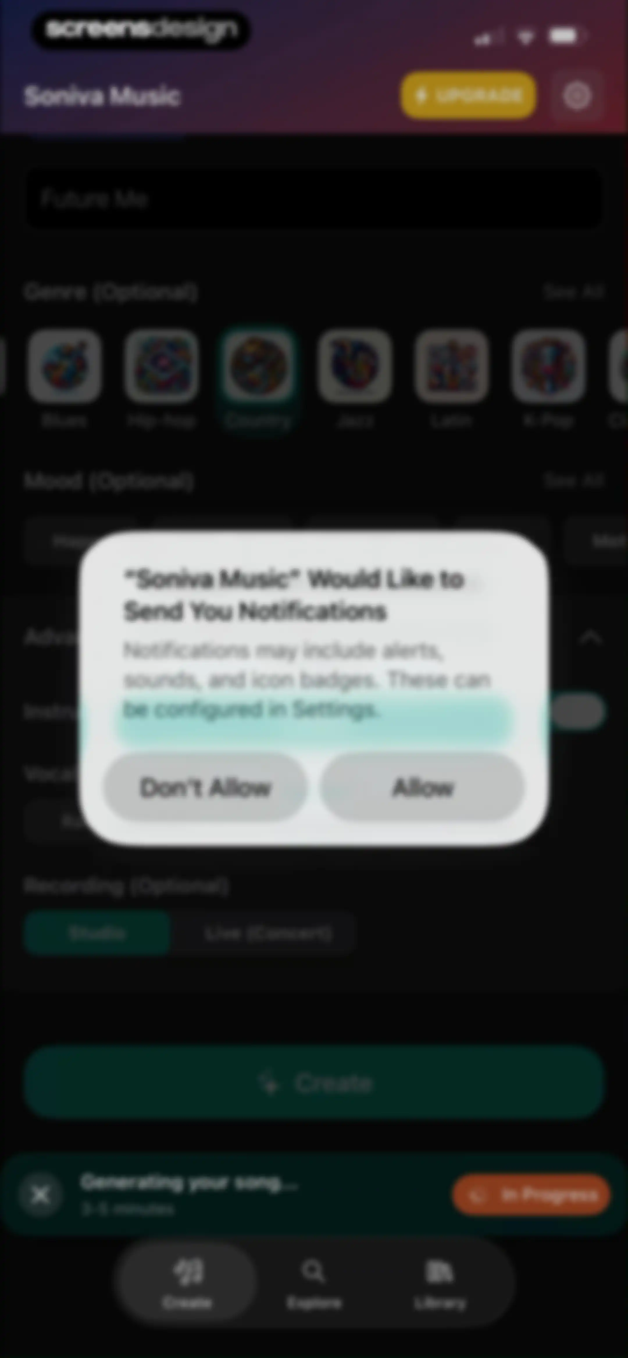 AI Song Maker - Soniva Music screen 22