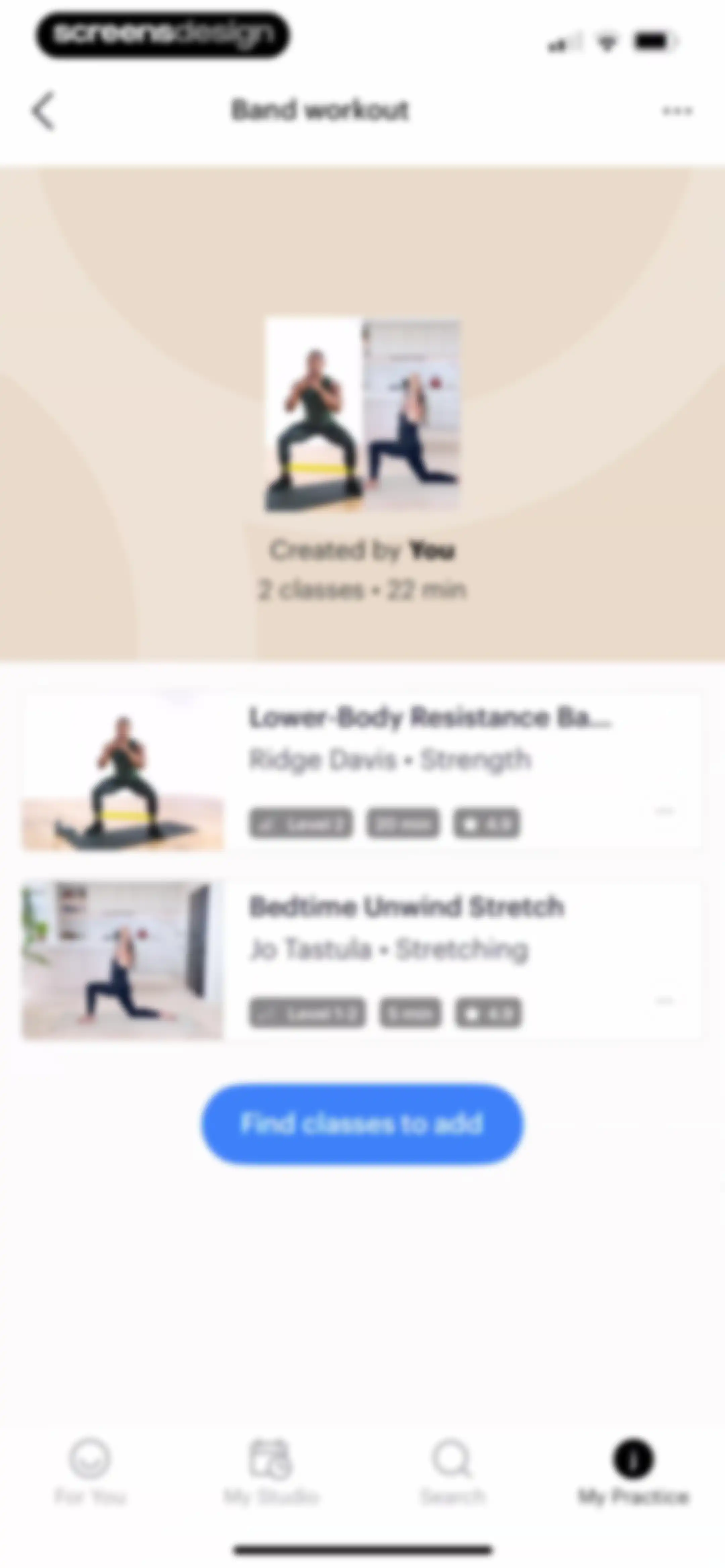 Glo | Yoga and Meditation App screen 115