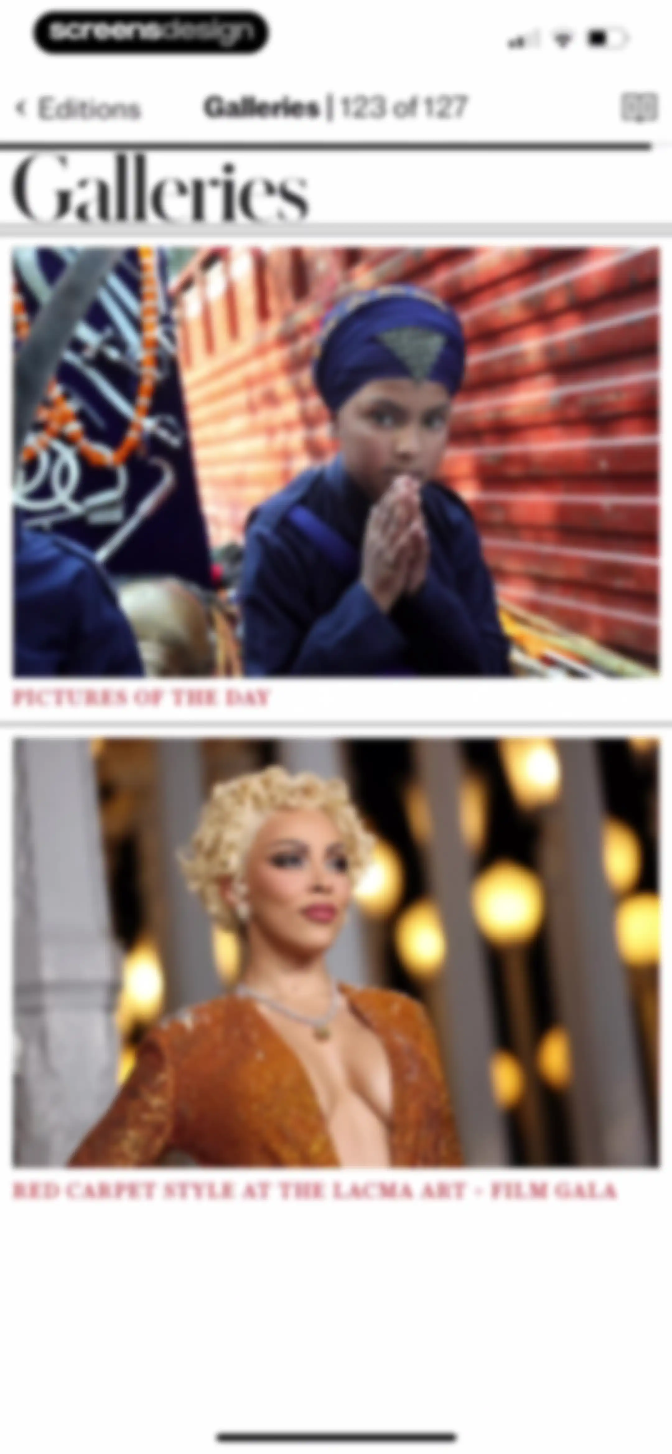 The Telegraph: UK & World News screen 96