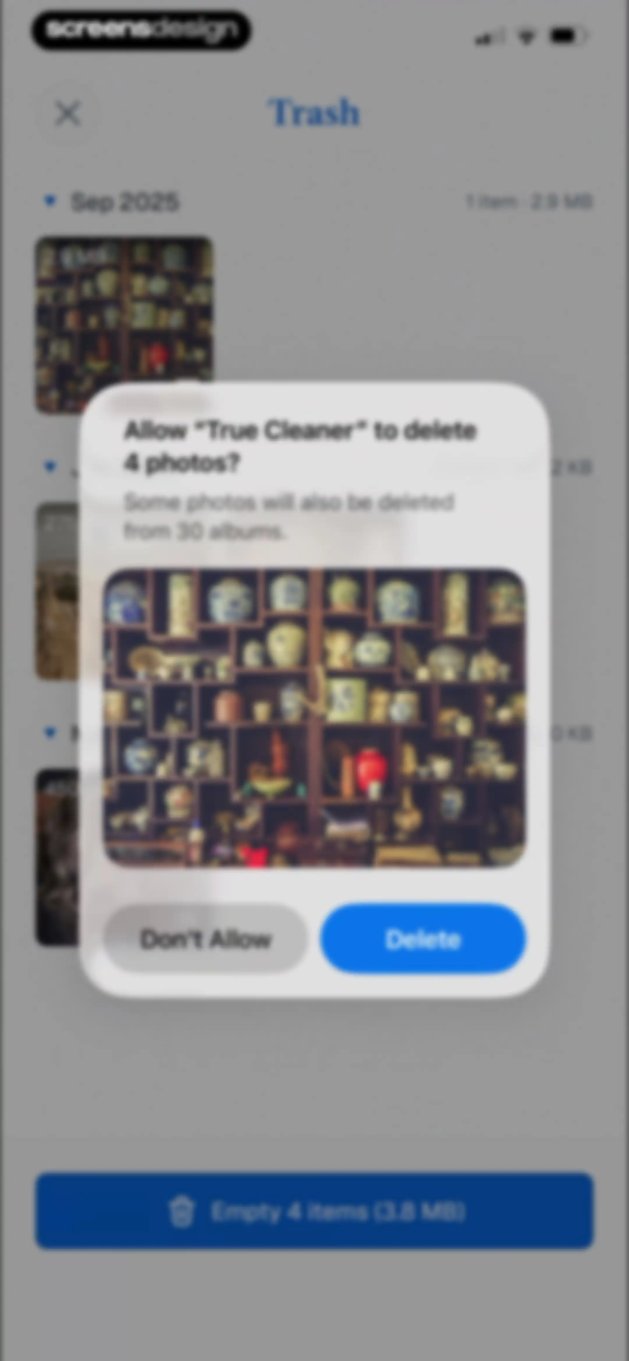 True Cleaner - Cleanup Storage screen 130