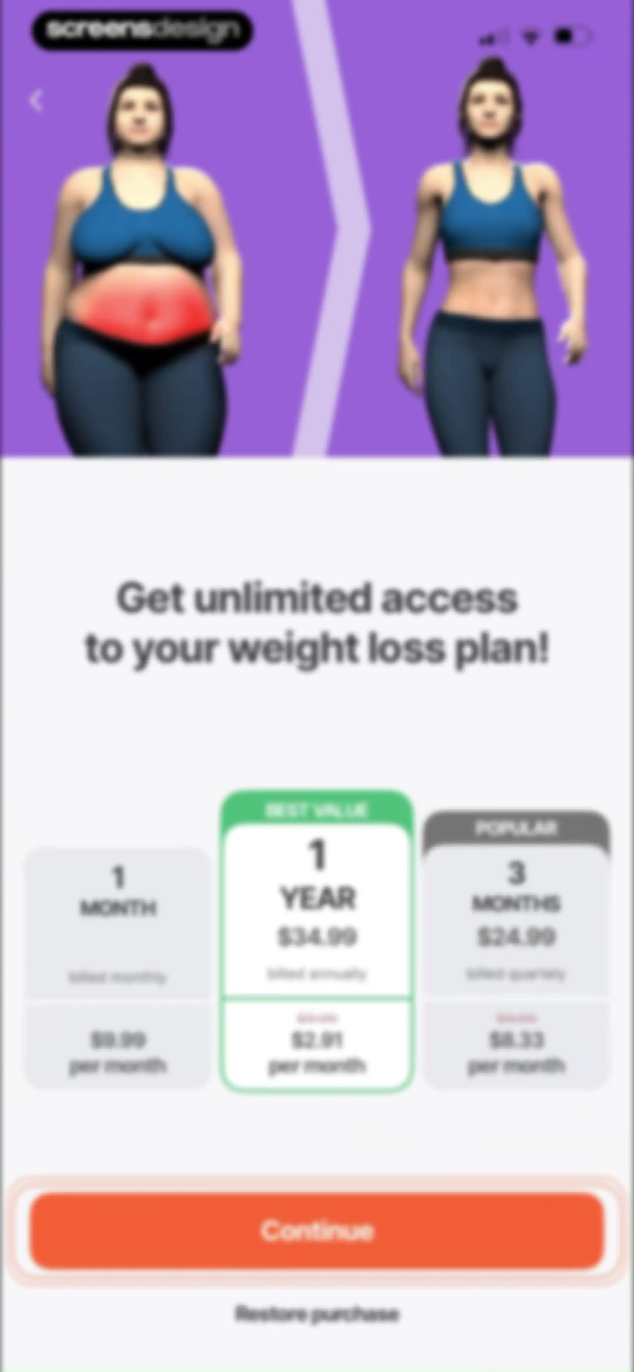 WalkFit: Weight Loss Tracker screen 33