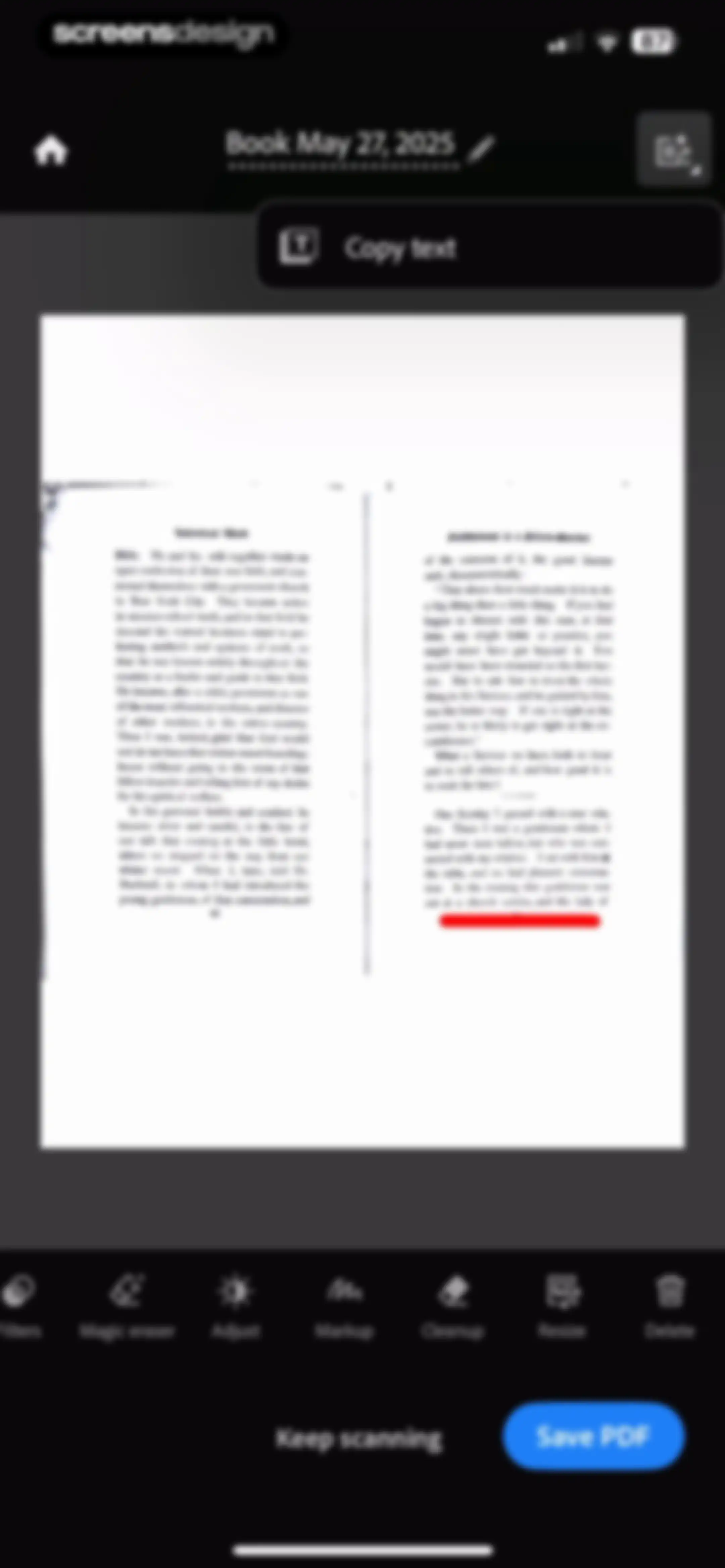 Adobe Scan: PDF & OCR Scanner screen 47