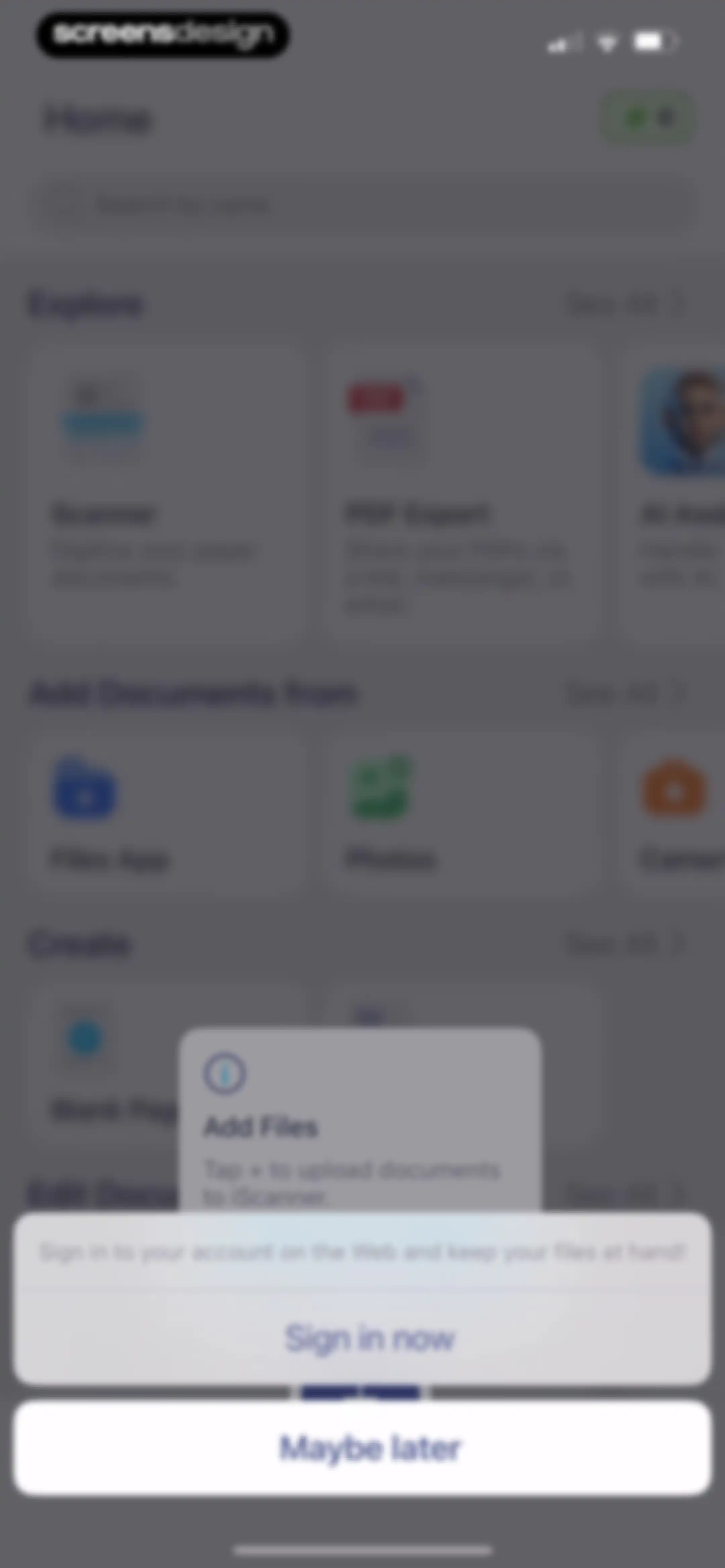 iScanner: PDF Document Scanner screen 17