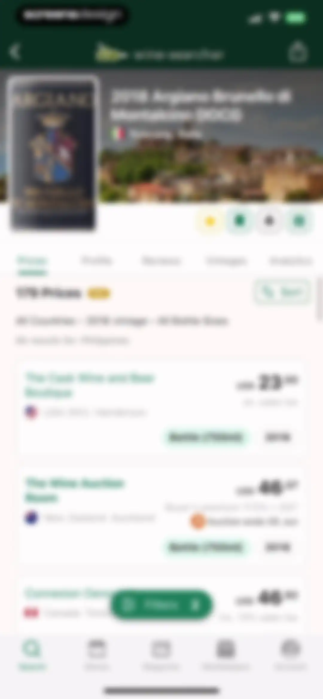 Wine-Searcher screen 27