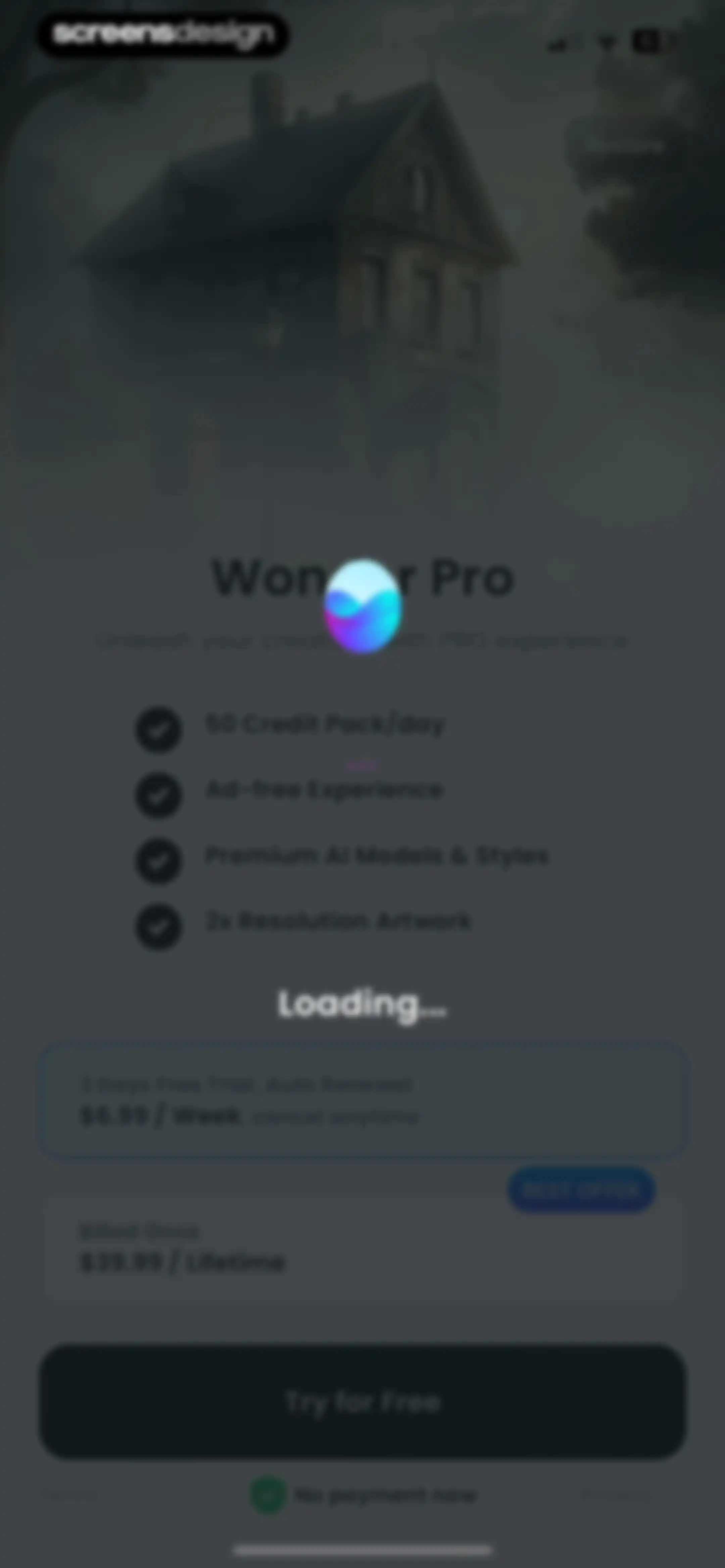 Wonder - AI Art Generator screen 10