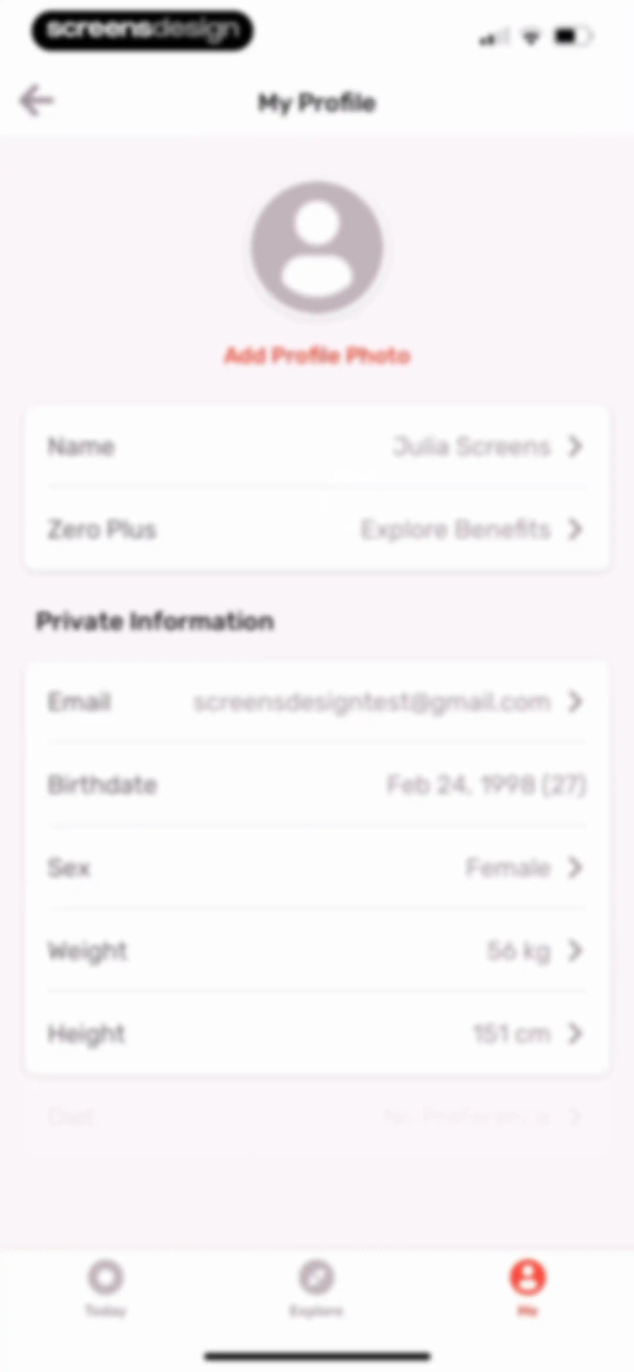 Zero: Fasting & Food Tracker screen 106