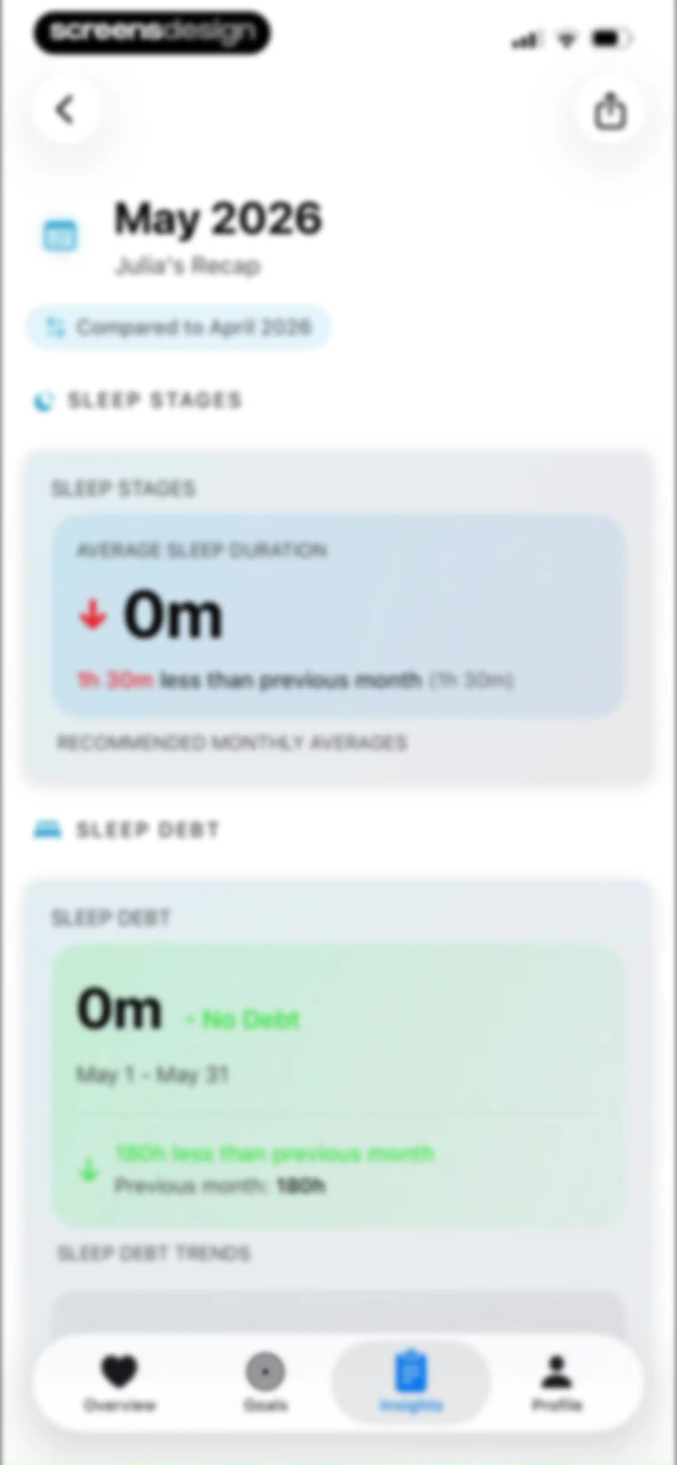 Livity: Sleep & Health Tracker screen 128