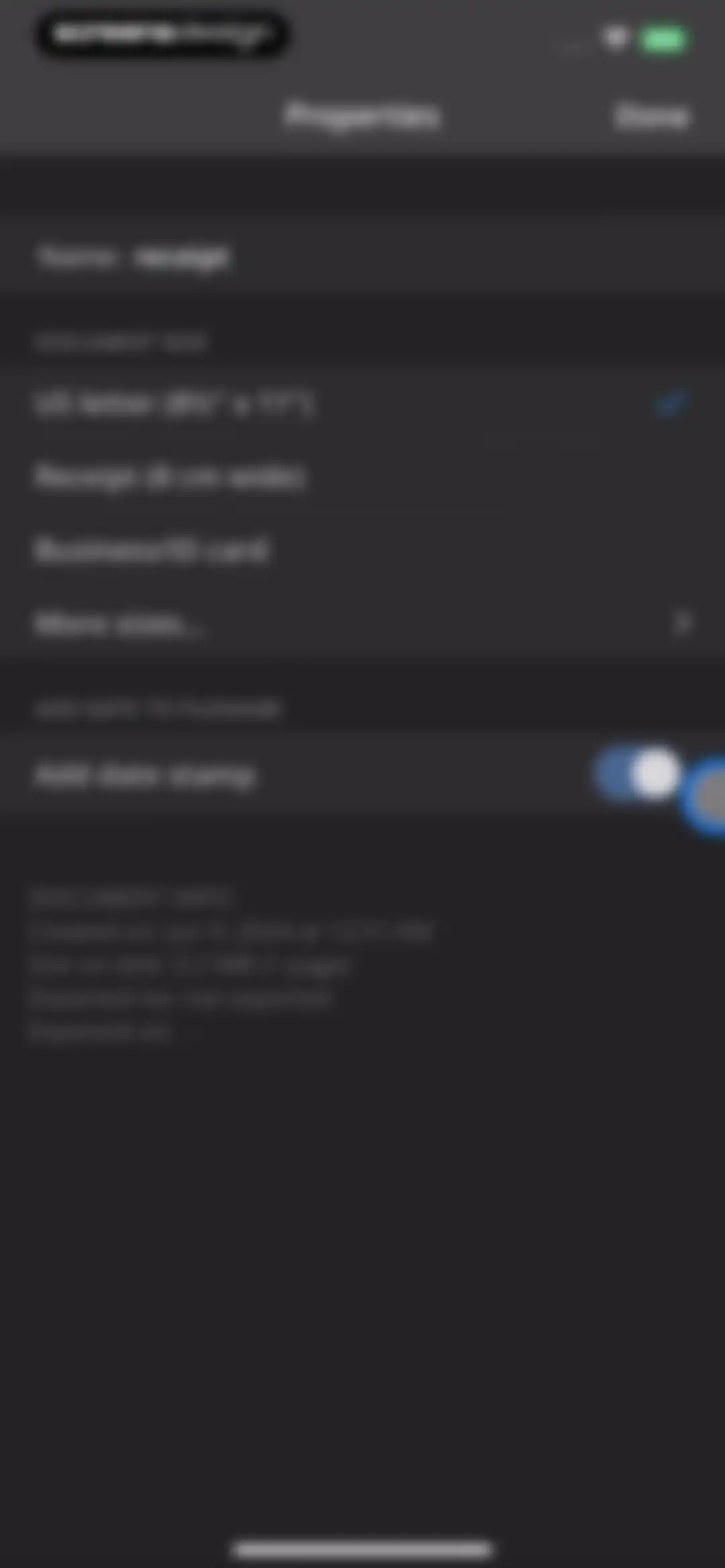 TurboScan™: document scanner screen 13