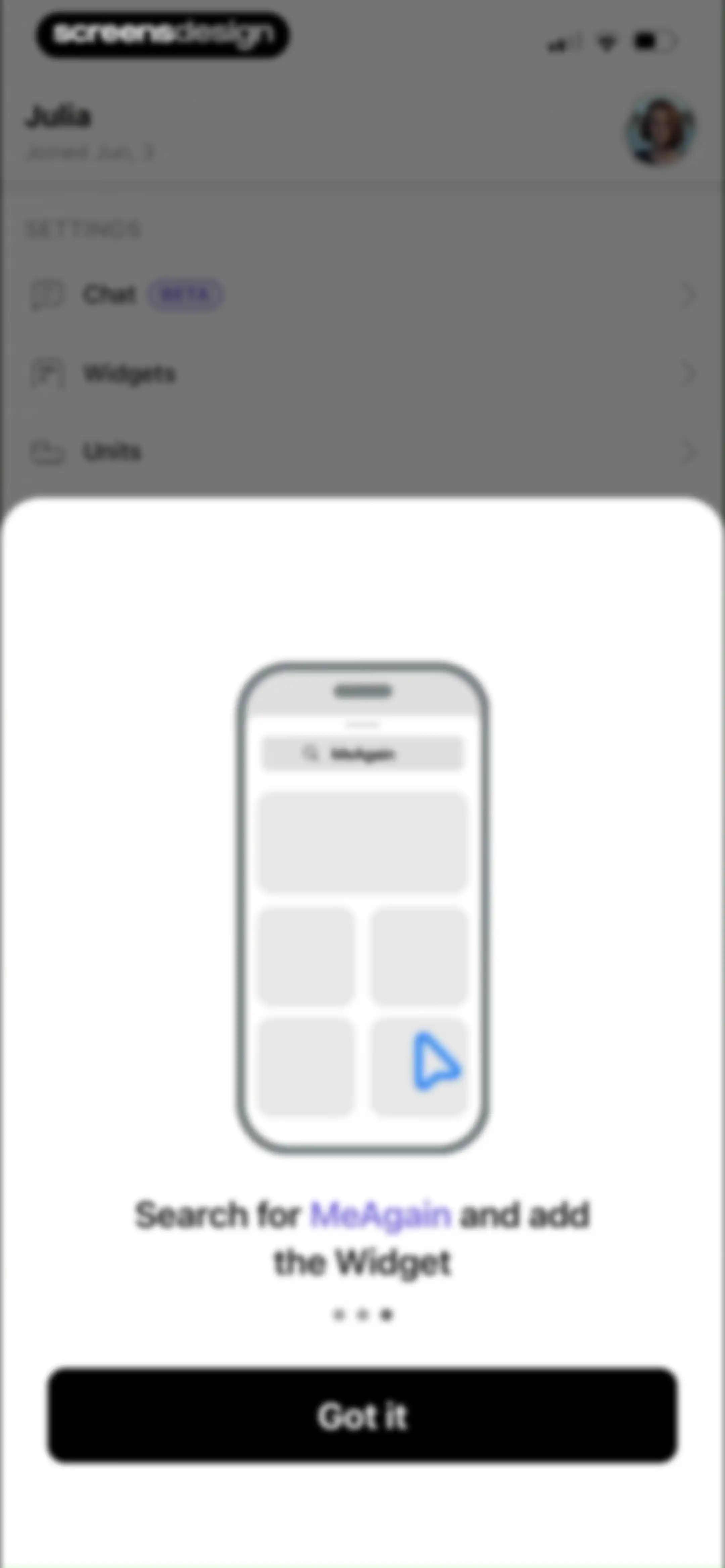 MeAgain: GLP-1 Tracker App screen 183