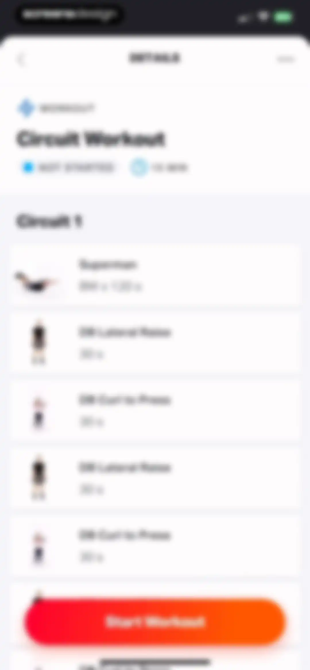Volt: Gym & Home Workout Plans screen 50
