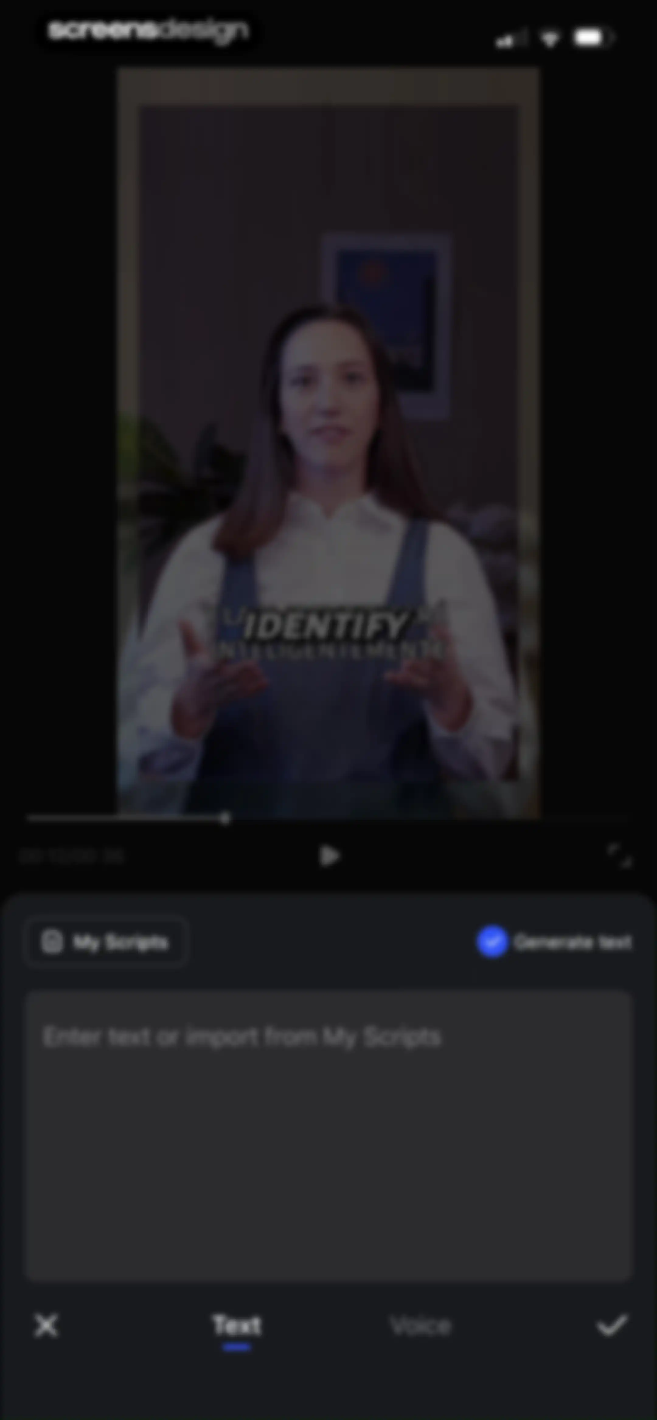 Vmake Labs: create viral video screen 70