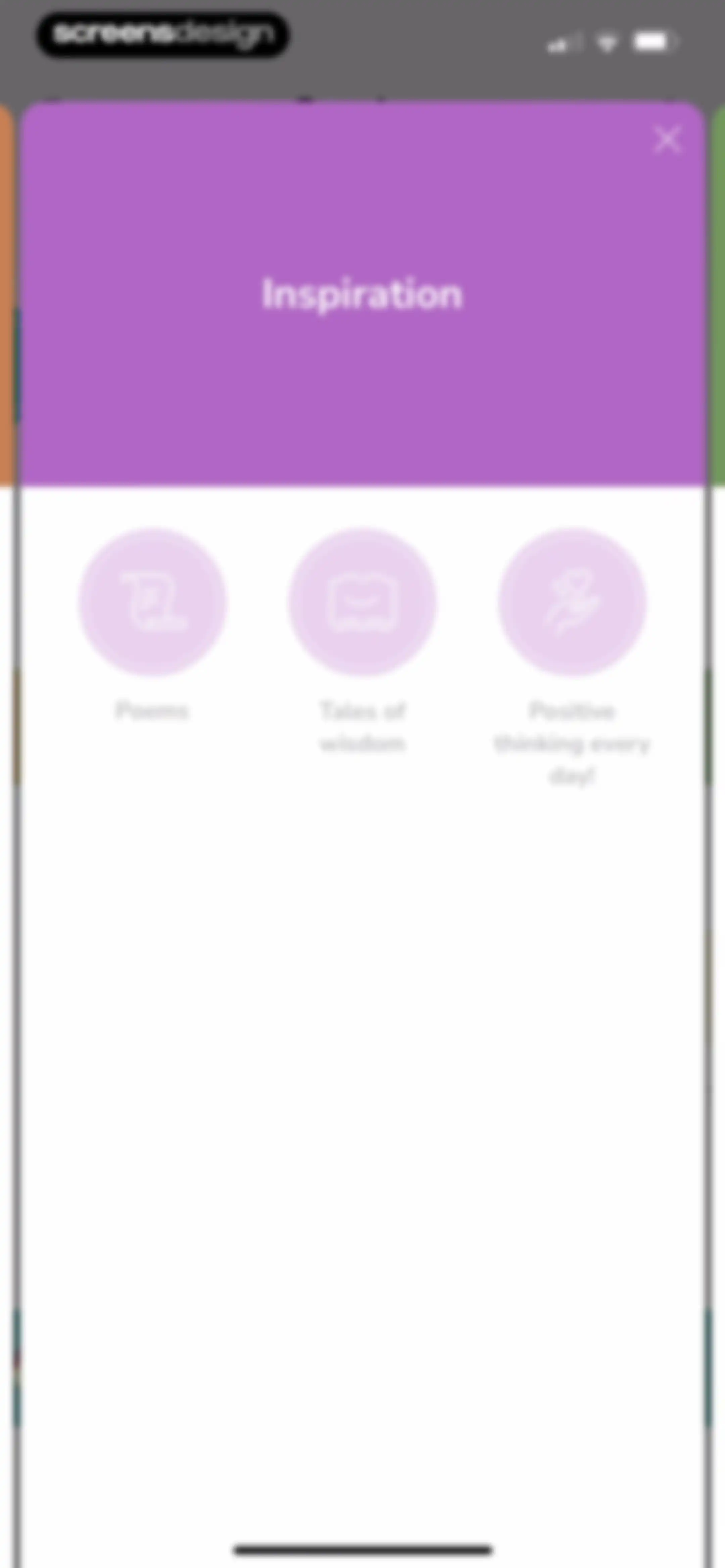 Petit BamBou: Mindfulness screen 90