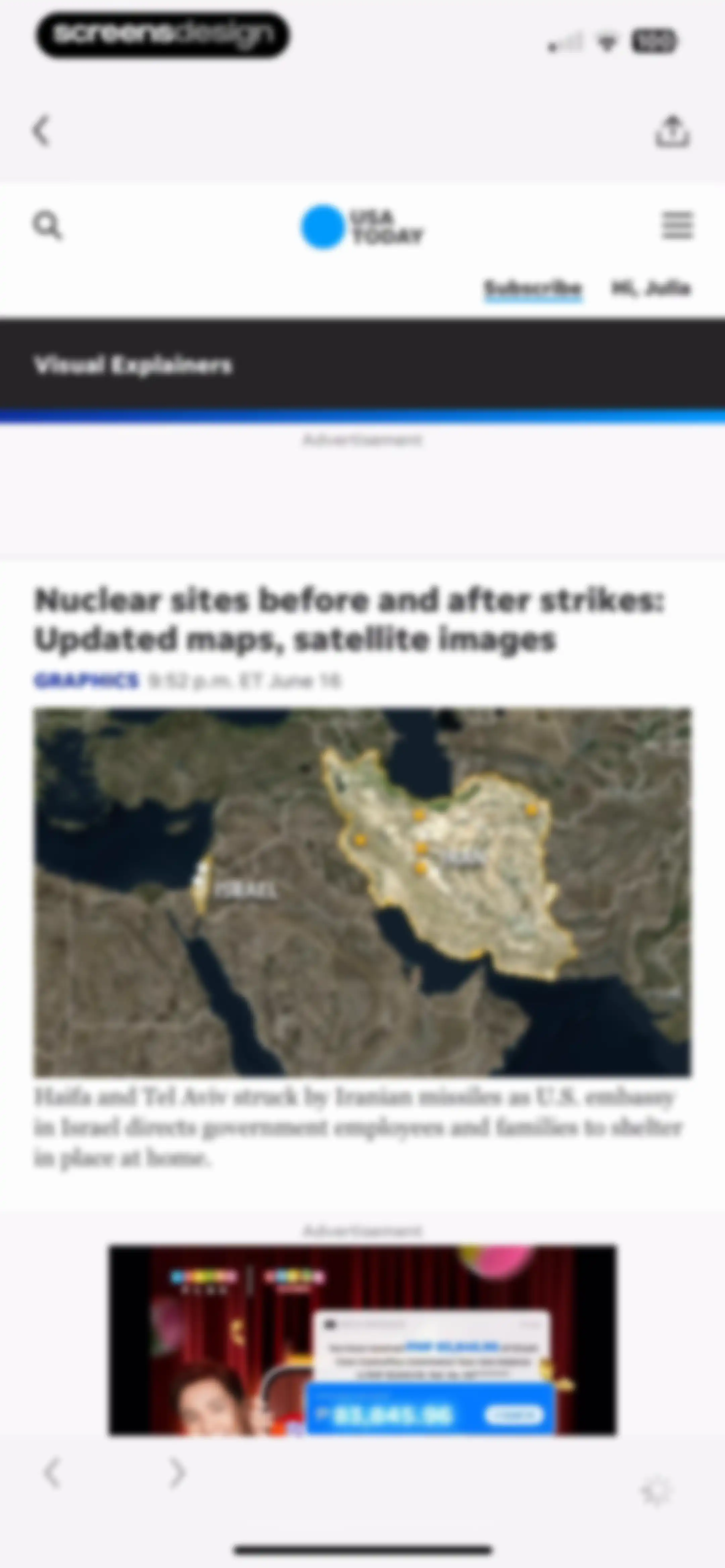 USA TODAY: US & Breaking News screen 47