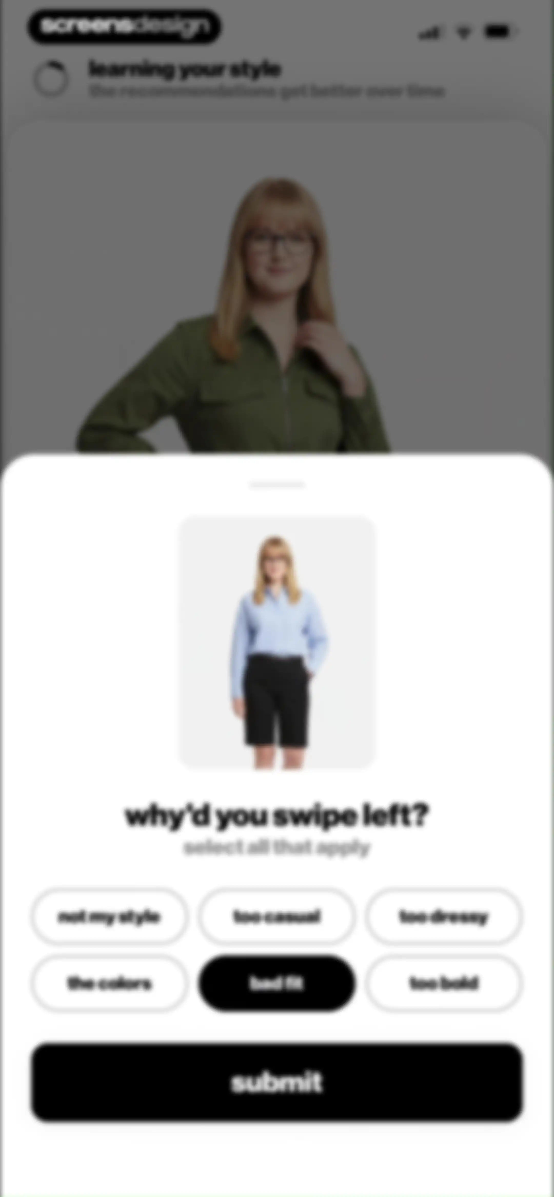 looklike: swipe fashion on you screen 35