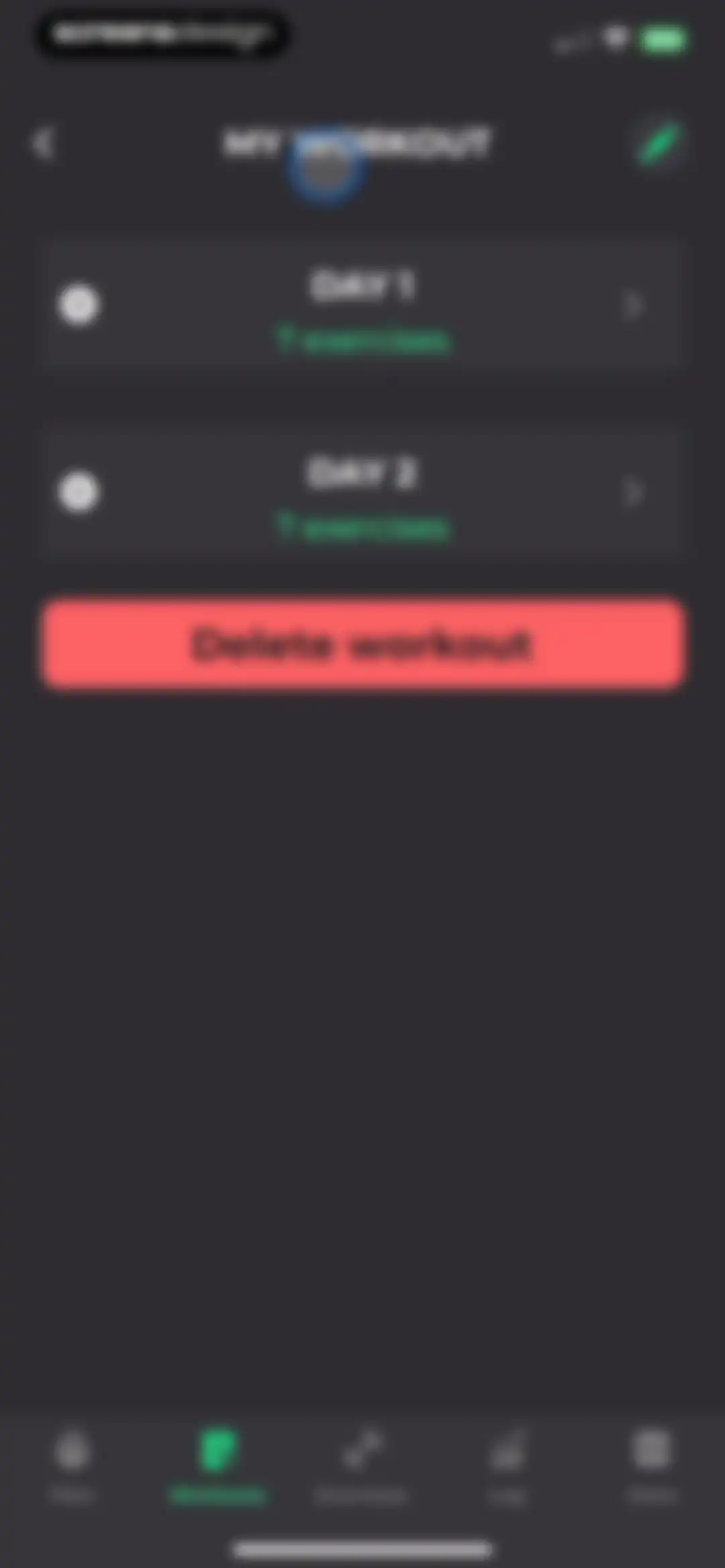 ProFit: Workout Planner screen 48