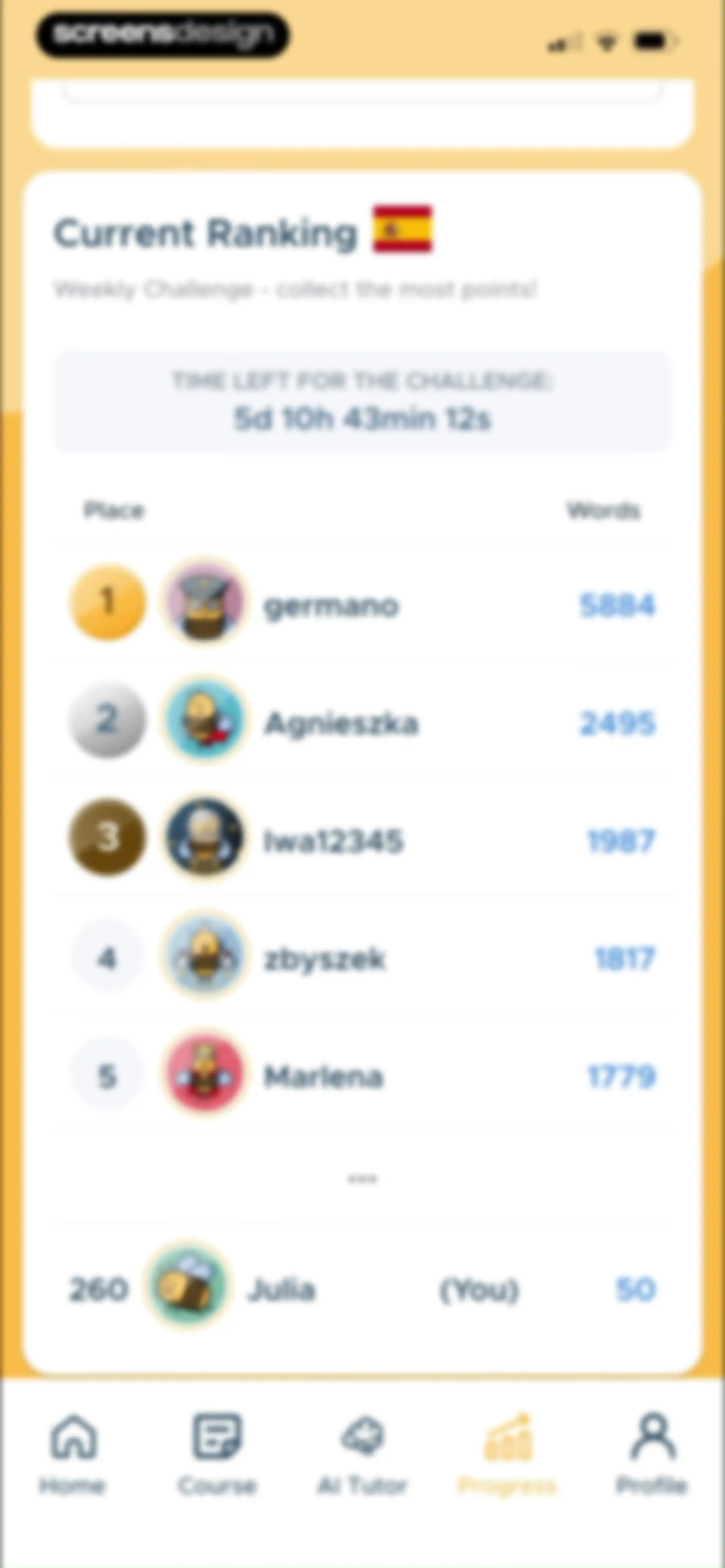 BeeSpeaker Learn English screen 109