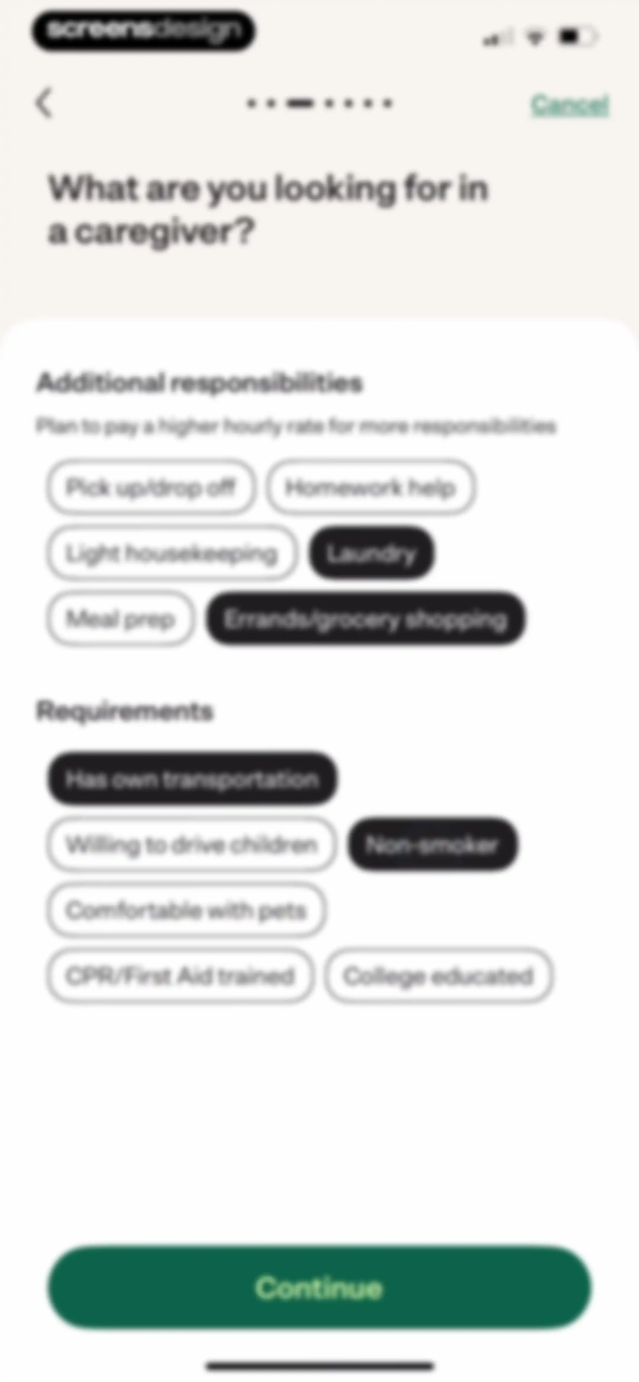 Care.com: Hire Caregivers screen 76