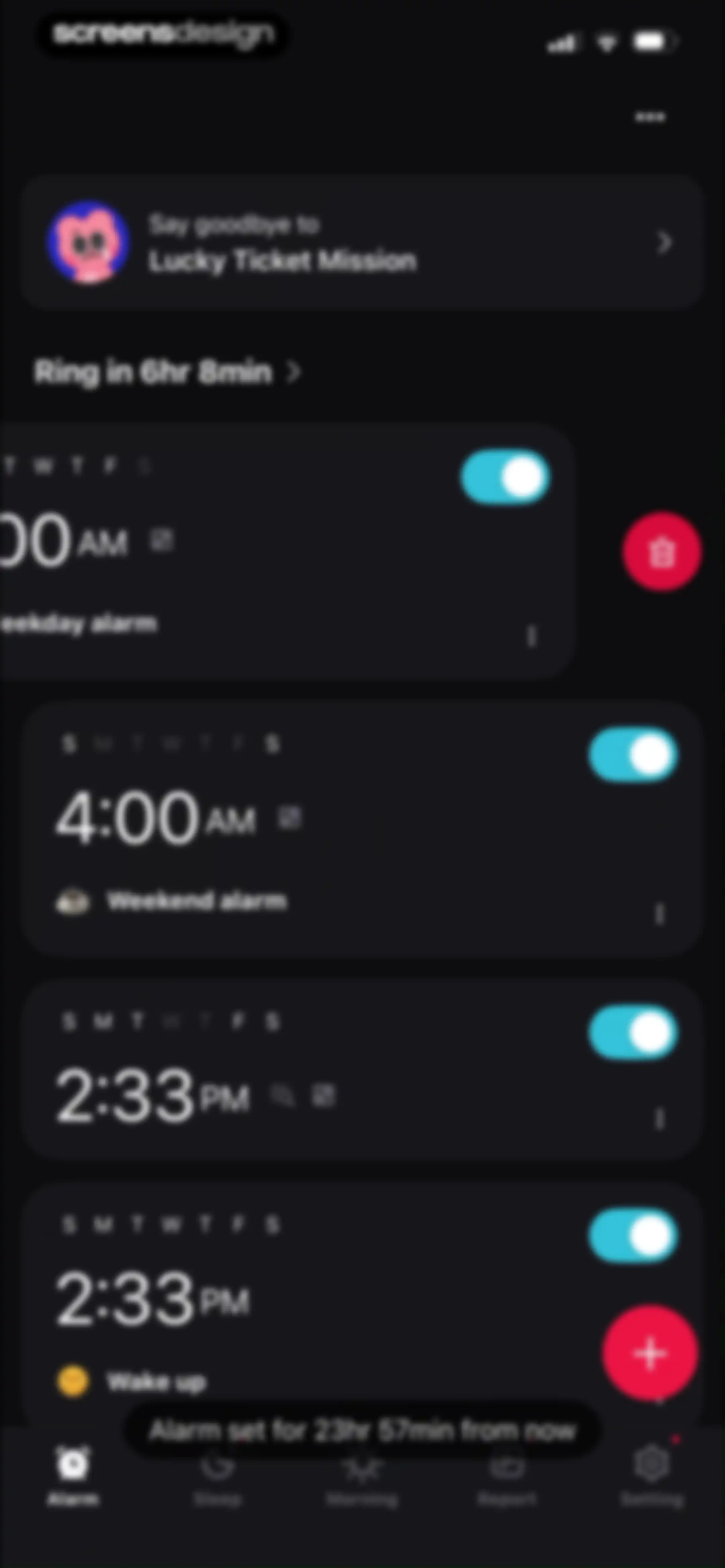 Alarmy - Loud alarm clock screen 58