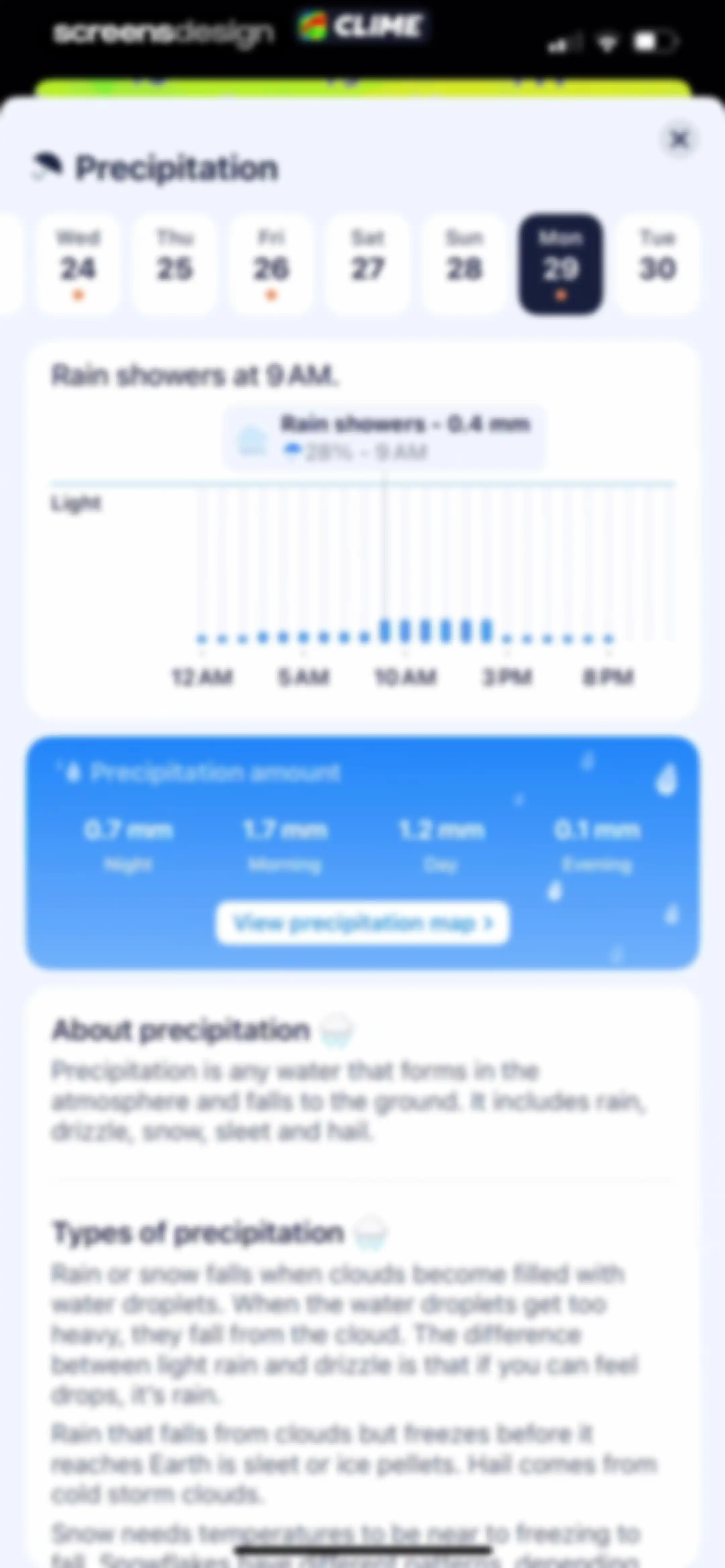 Clime: NOAA Weather Radar Live screen 49