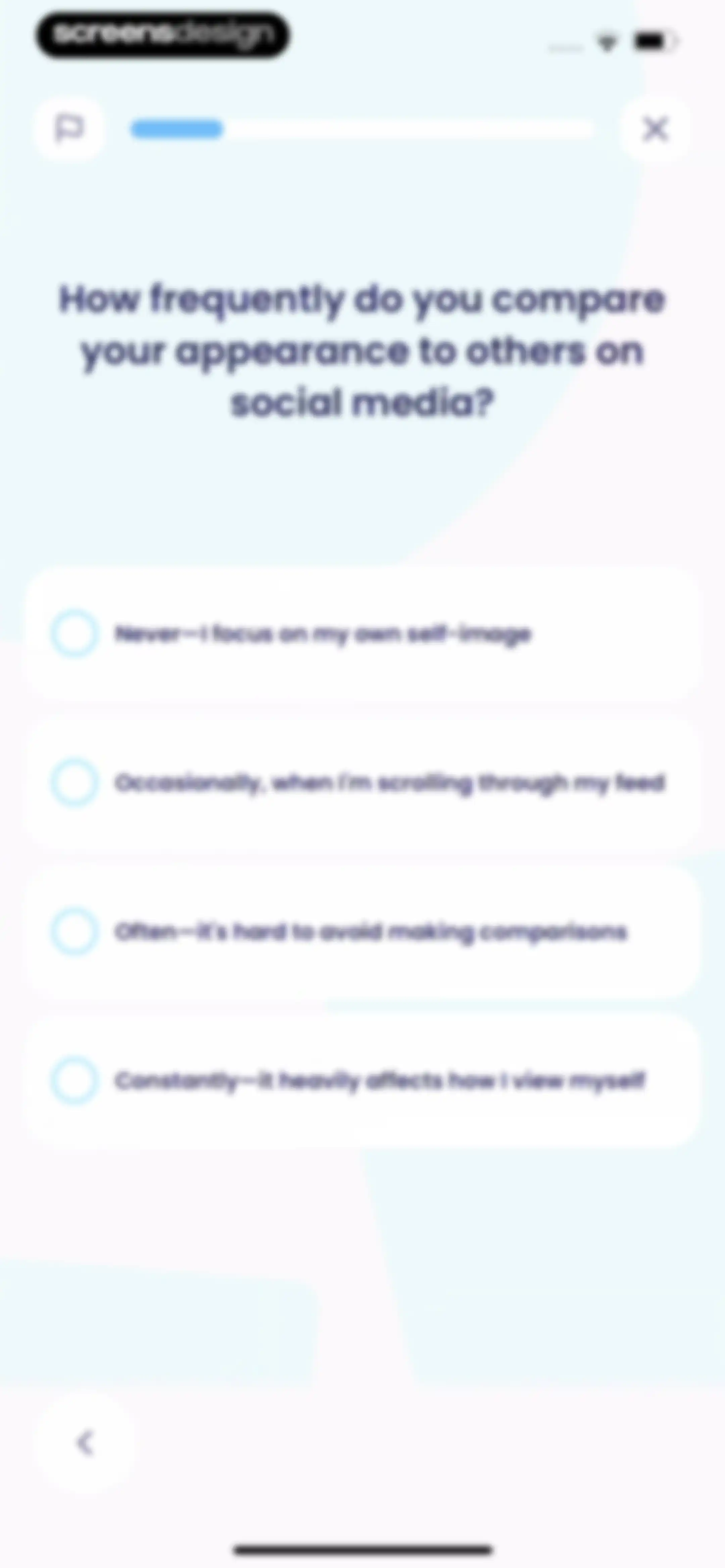 Breeze: Start Self-Discovery screen 99