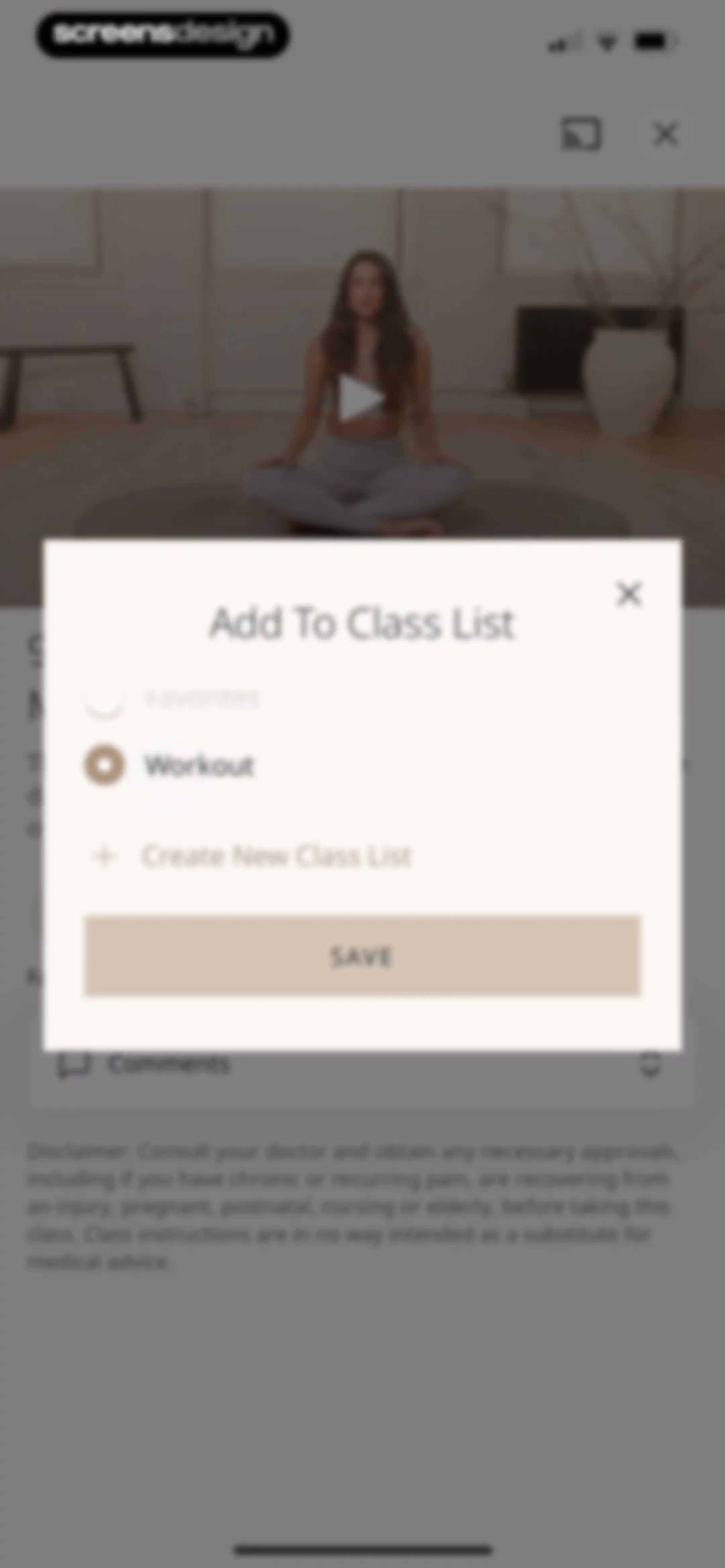 MWH: Fitness + Wellness screen 45