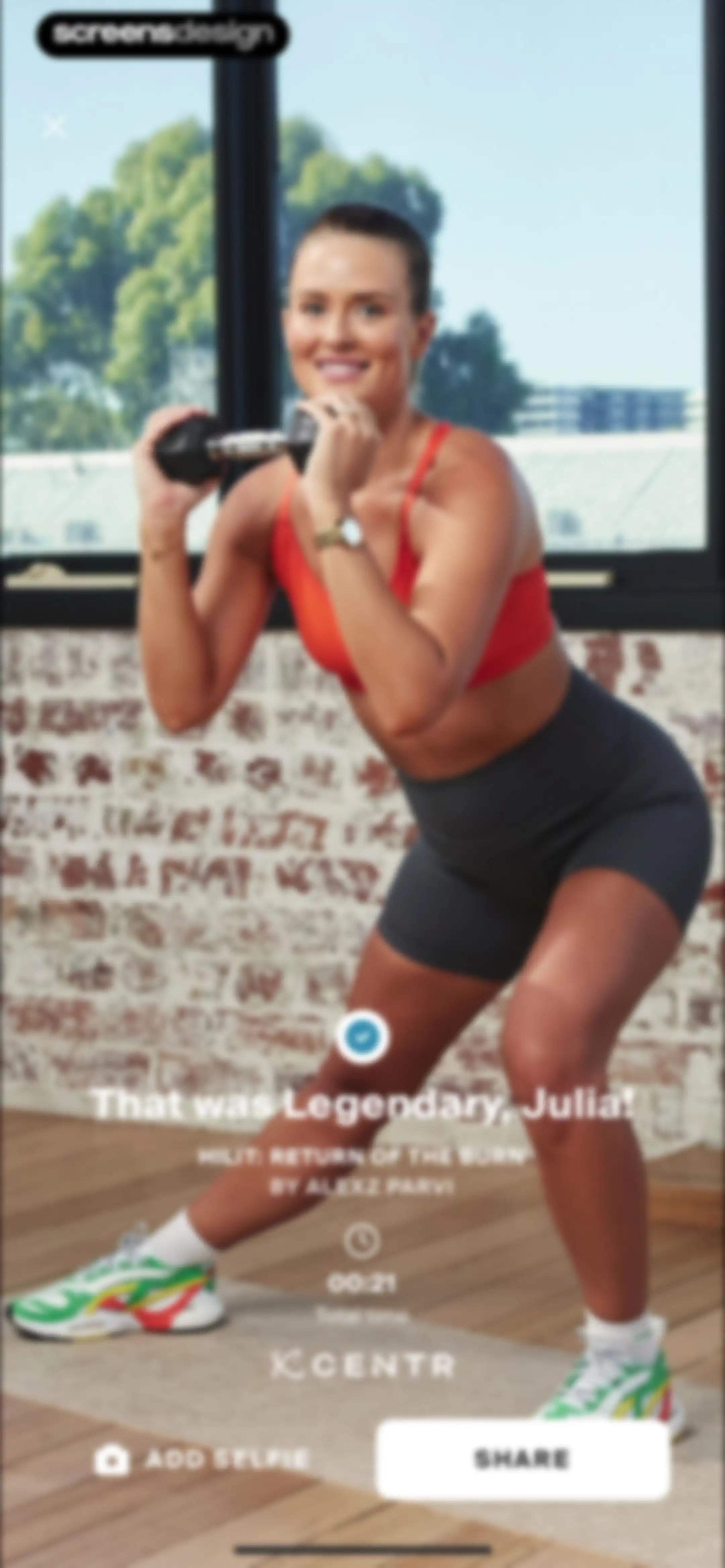 Centr: Strength & Fitness App screen 51