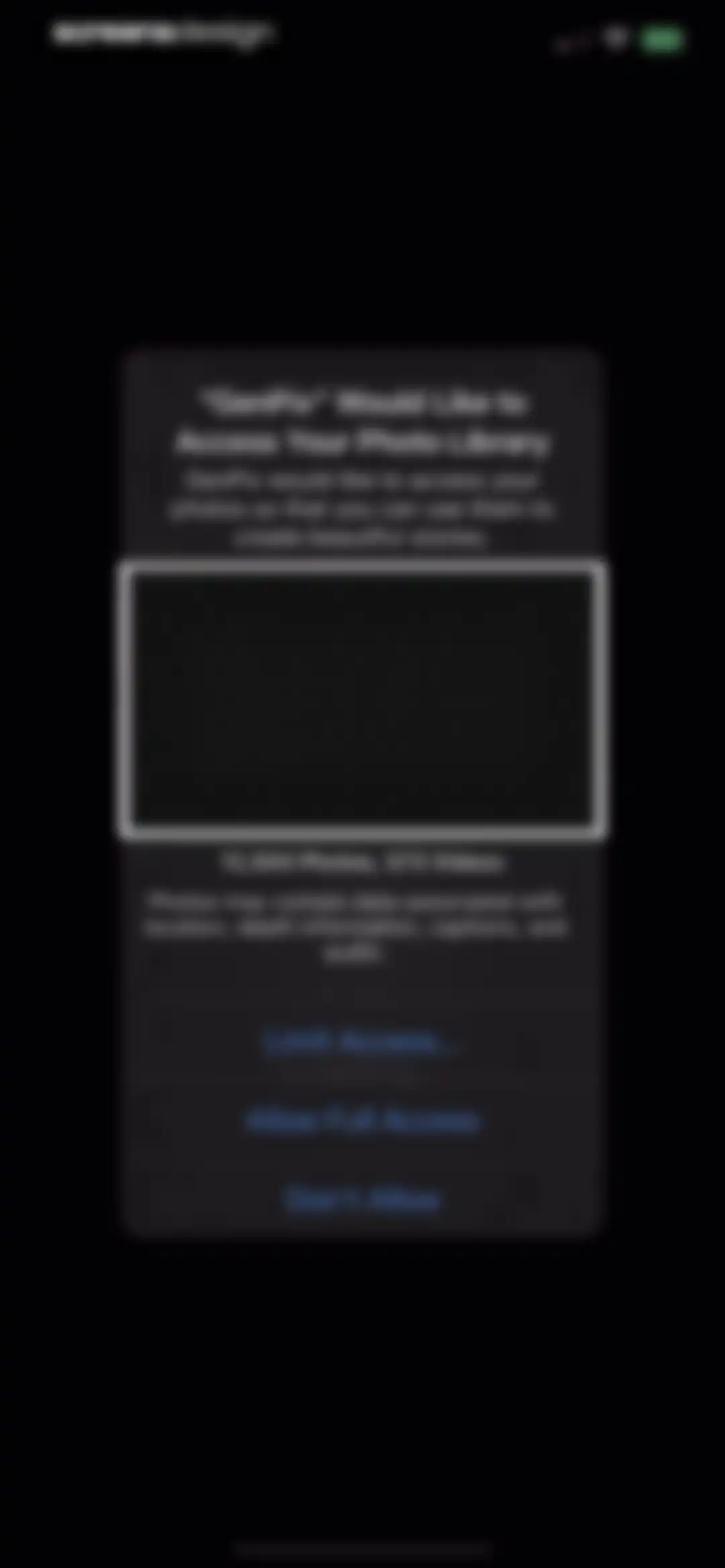 GenPix - AI Photo Editor screen 2